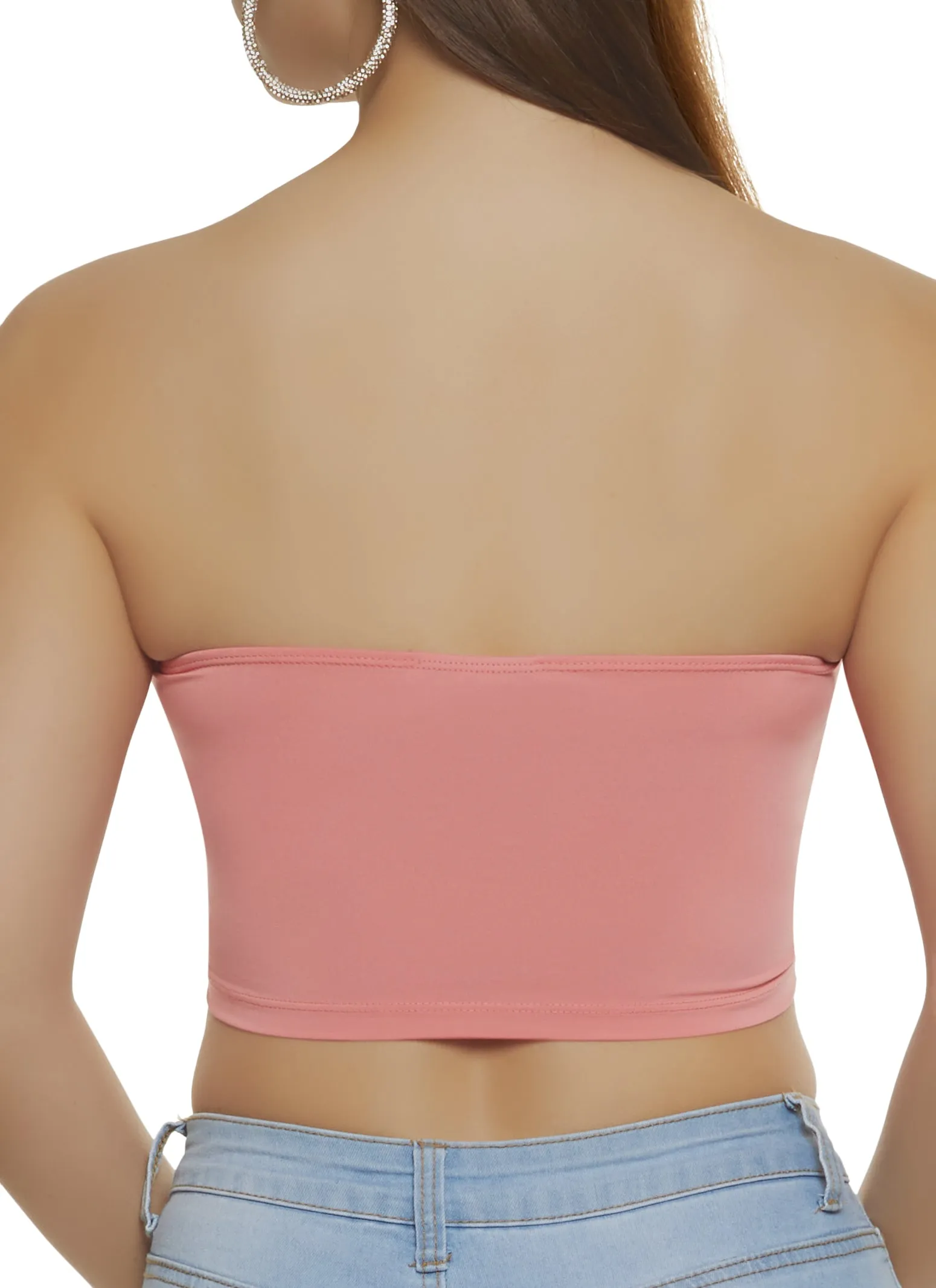 Solid Spandex Tube Top sold by Rainbow product image thumbnail 2