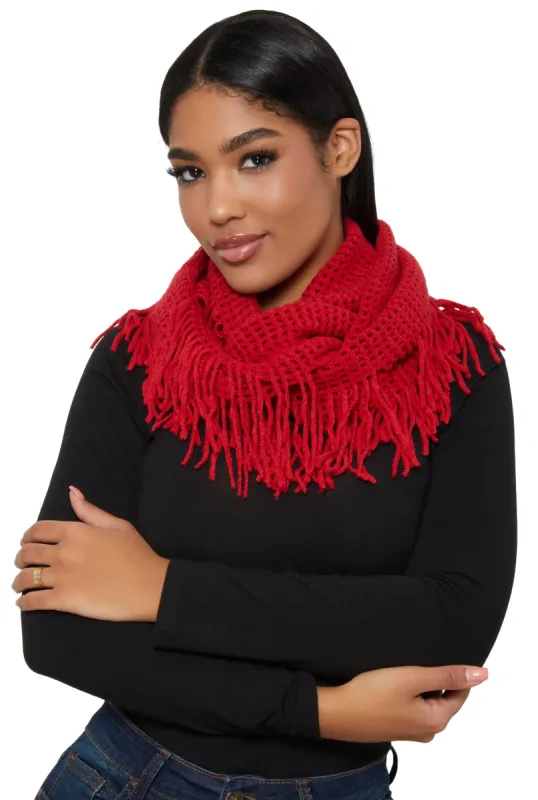 Fringe Infinity Scarf sold by Rainbow