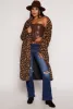 Sherpa Printed Pattern Teddy Coat sold by Rainbow
