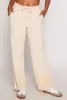 Velour Wide Leg Sweatpants sold by Rainbow