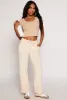 Velour Wide Leg Sweatpants sold by Rainbow