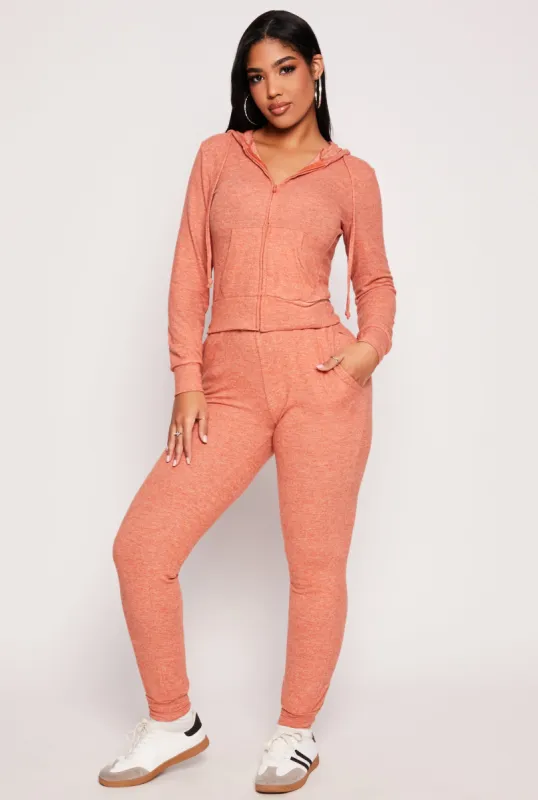 Daisy Brushed Knit Joggers sold by Rainbow