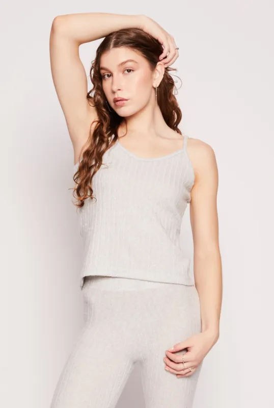 Brushed Ribbed Knit Cami sold by Rainbow