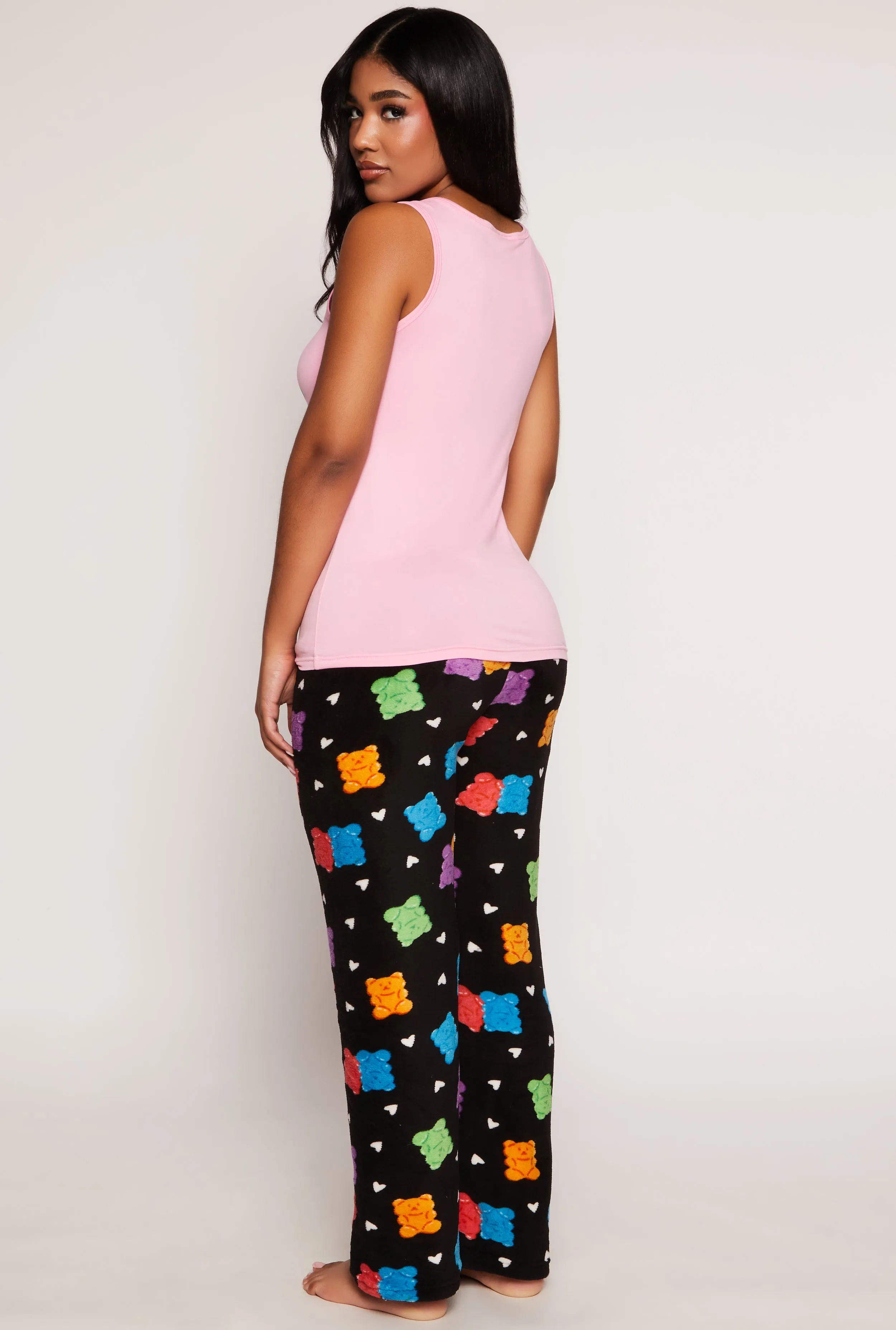 Unbearably Sweet Pajama Tank Top and Pants Gift Set sold by Rainbow product image thumbnail 2