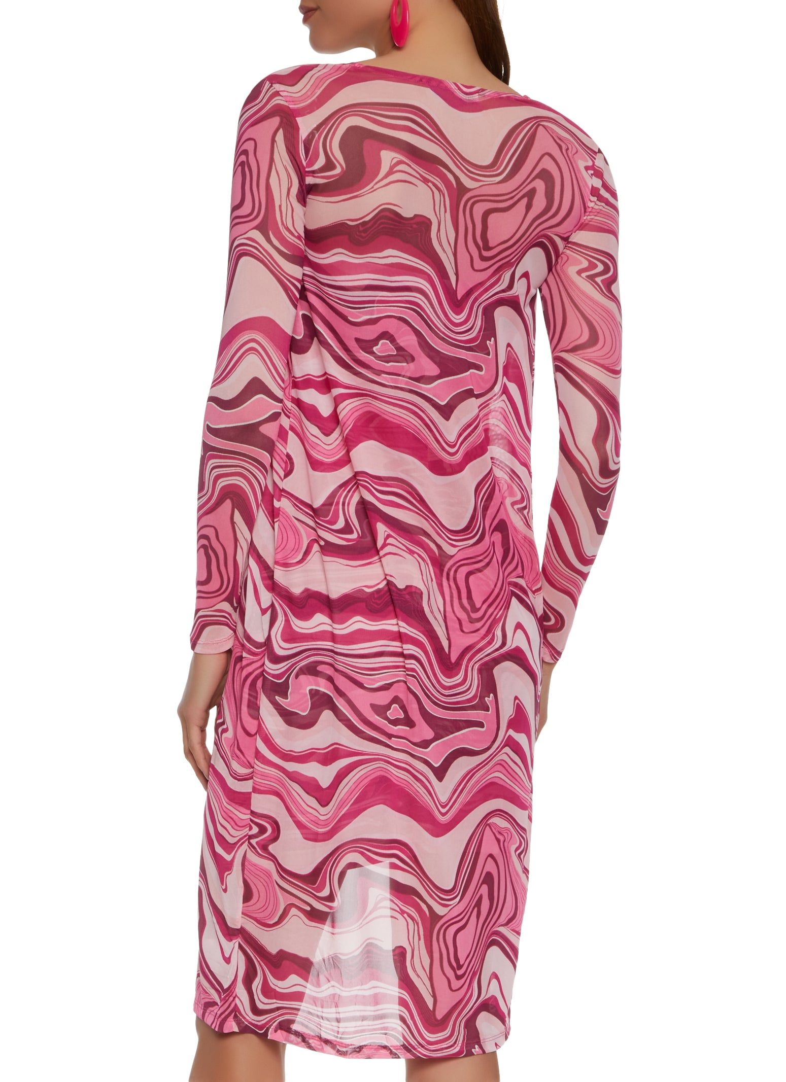 Patterned Ruched Tube Dress and Duster Set sold by Rainbow product image thumbnail 3