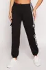 Brooklyn Varsity Stripe Cargo Sweatpants sold by Rainbow