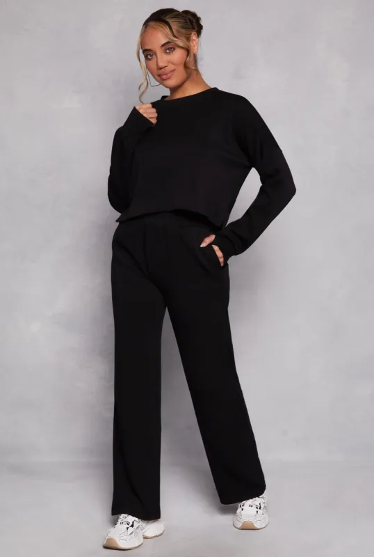 Wide Leg Pocket Pants sold by Rainbow