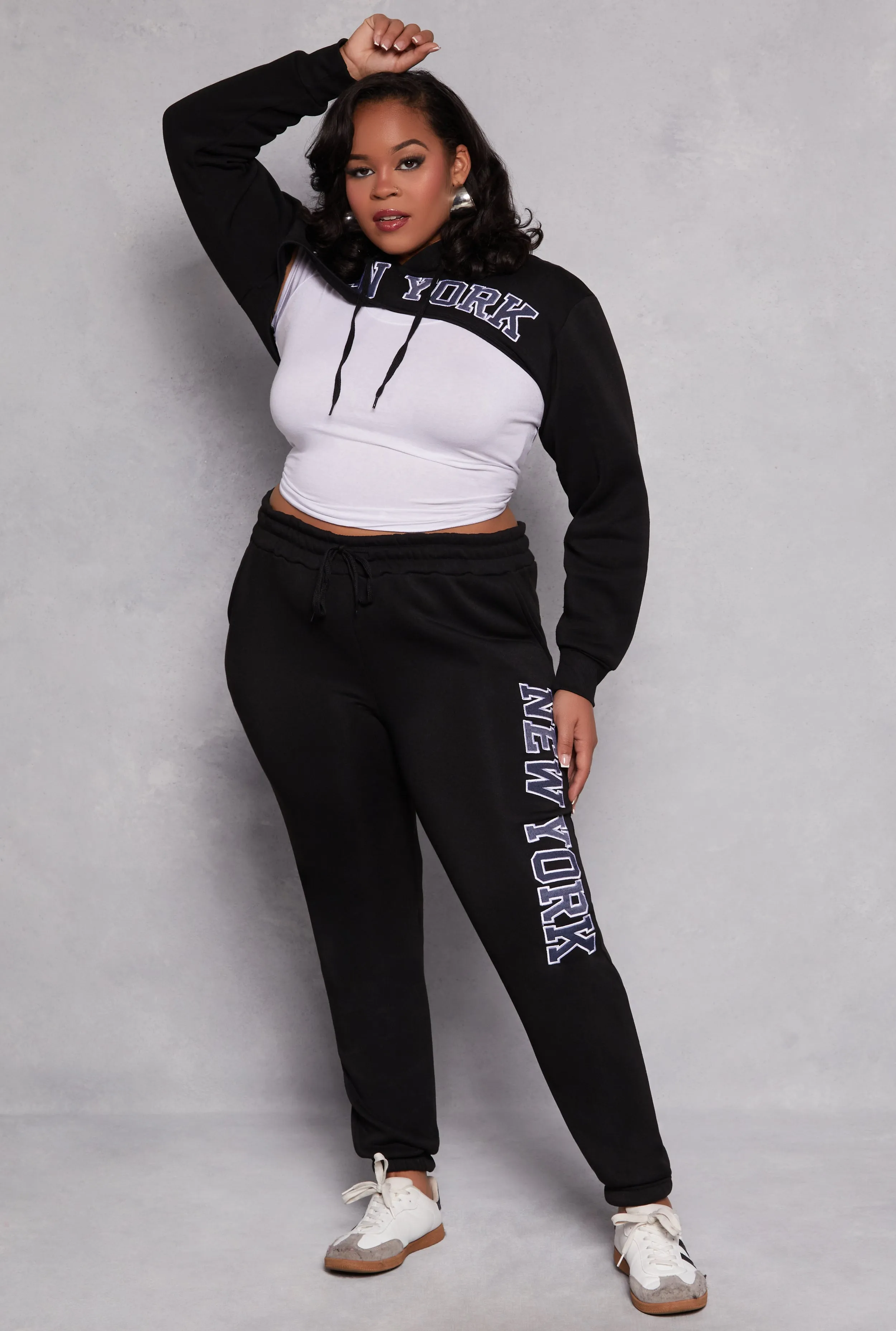 Plus Size New York Bolero Sweatshirt sold by Rainbow product image thumbnail 2