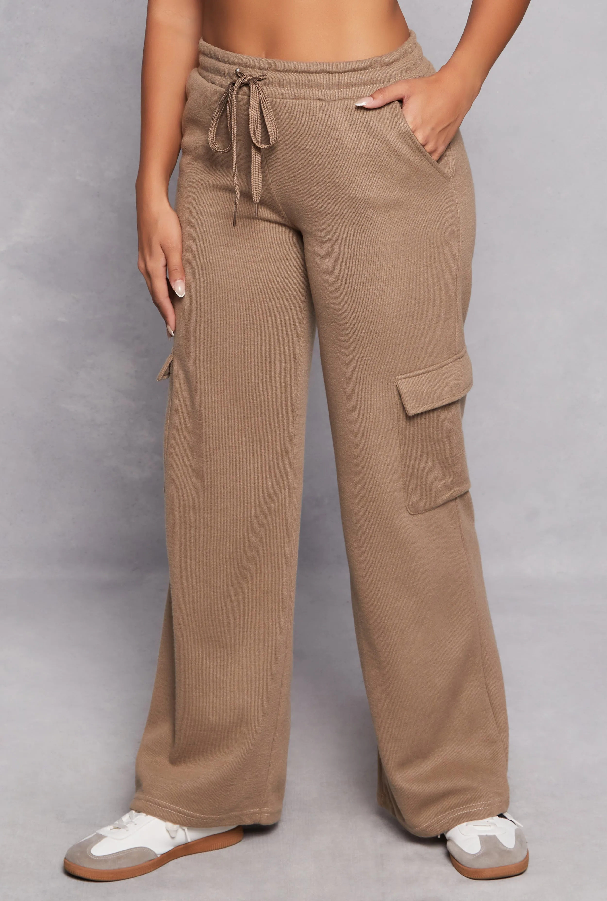 Drawstring Cargo Pocket Sweatpants sold by Rainbow product image thumbnail 2