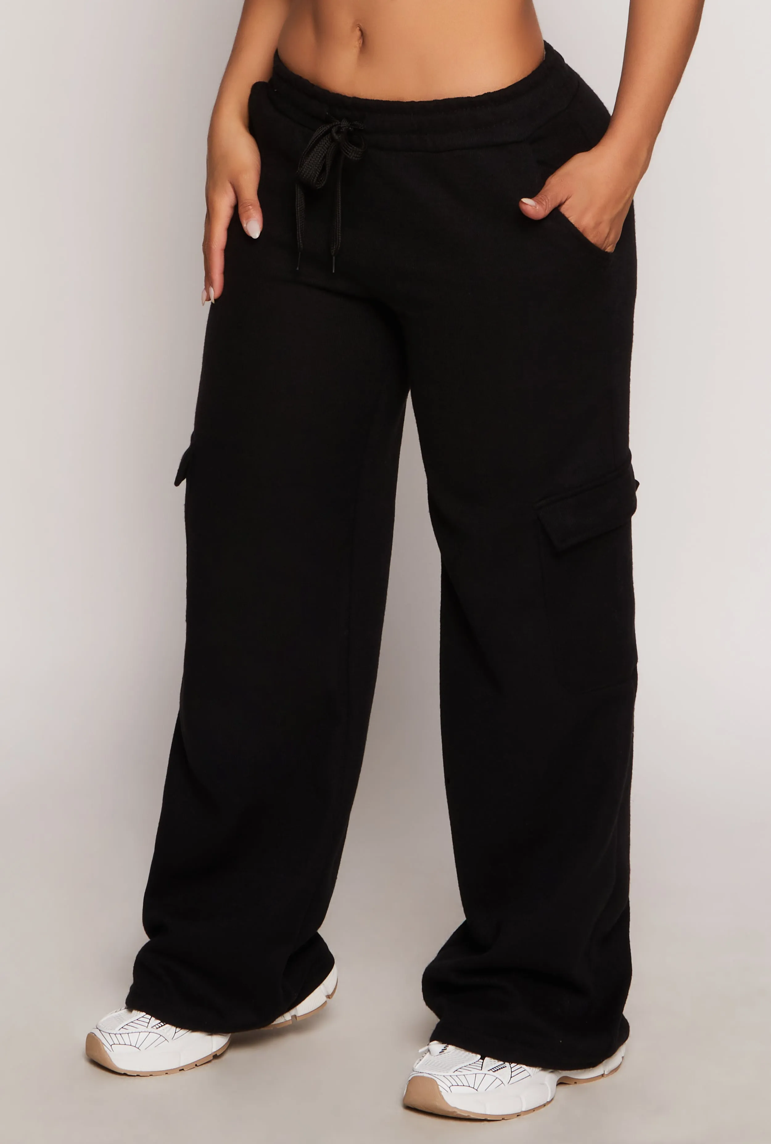 Drawstring Cargo Pocket Sweatpants sold by Rainbow product image thumbnail 2