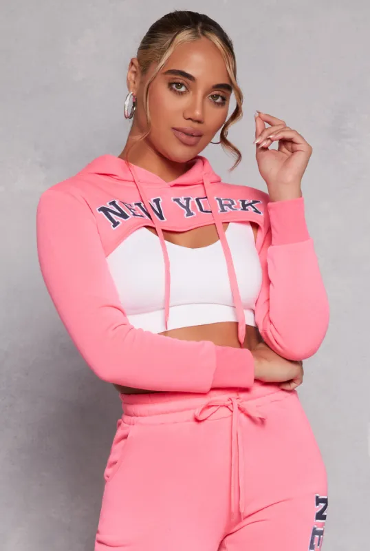 New York Hooded Shrug sold by Rainbow