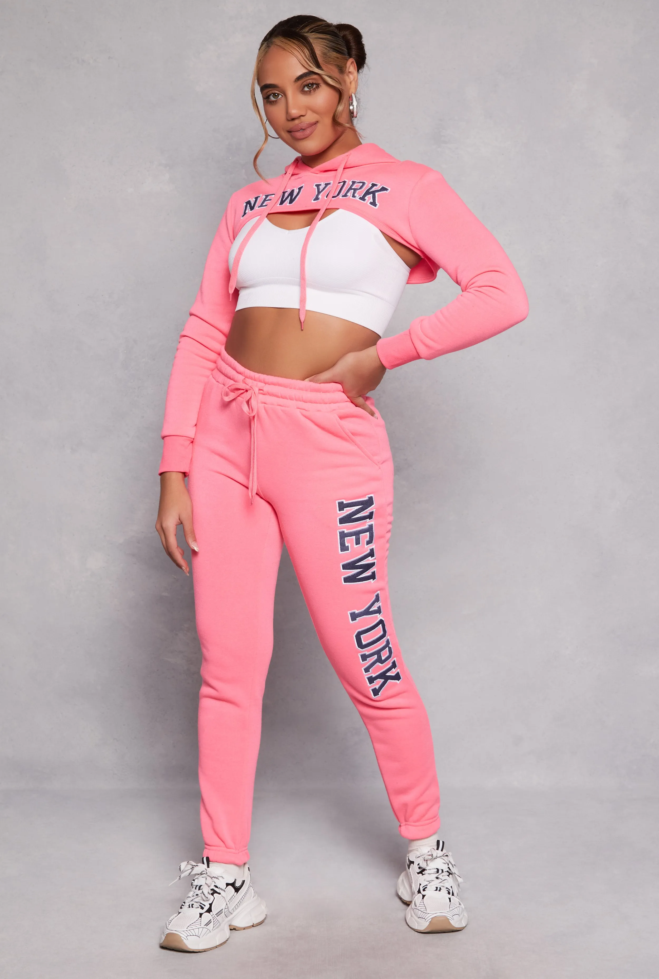 New York Hooded Shrug sold by Rainbow product image thumbnail 2