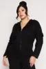 Plus Size Cargo Pocket Hooded Sweatshirt sold by Rainbow