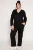 Plus Size Cargo Pocket Hooded Sweatshirt sold by Rainbow