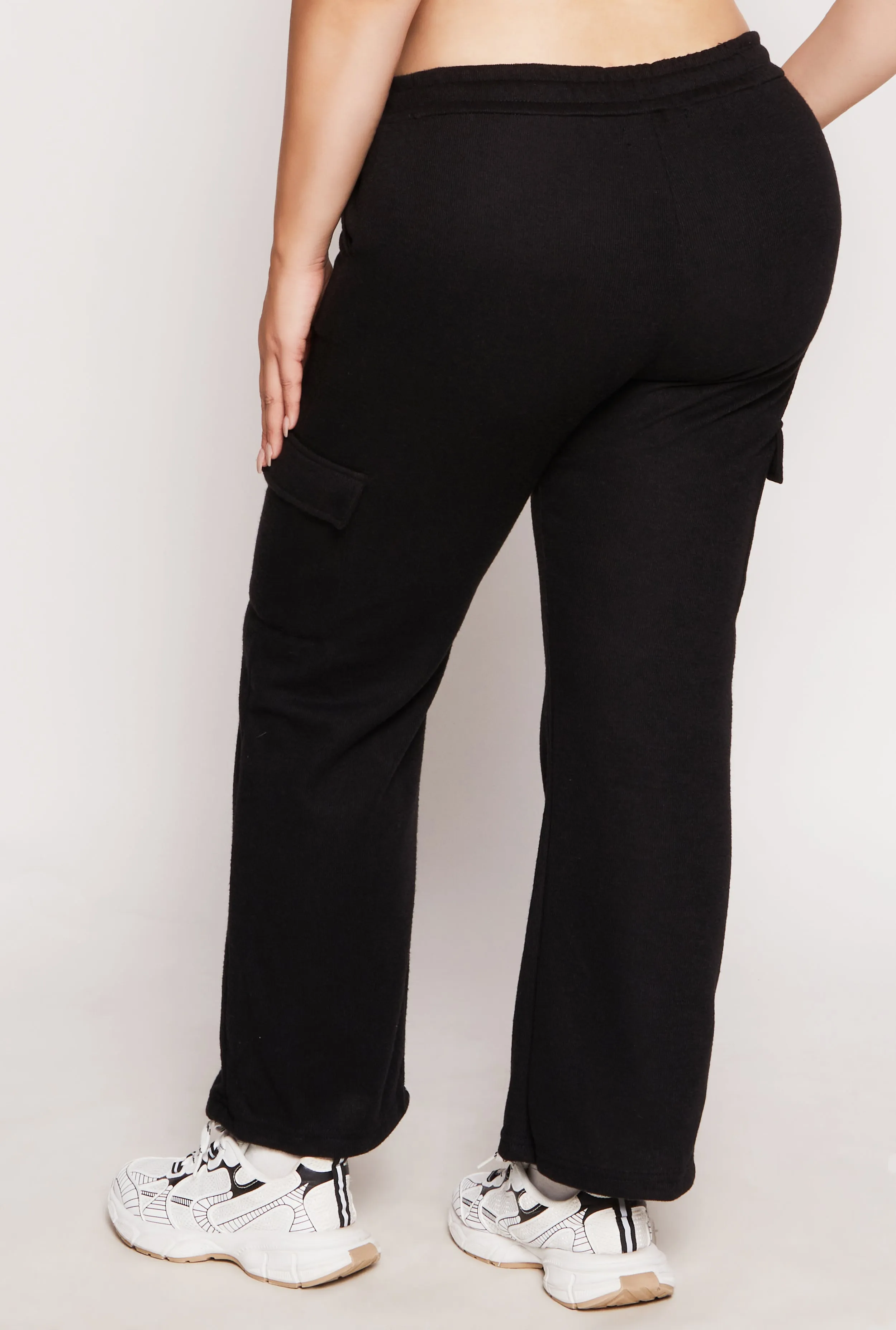 Plus Size Drawstring Cargo Sweatpants sold by Rainbow product image thumbnail 3