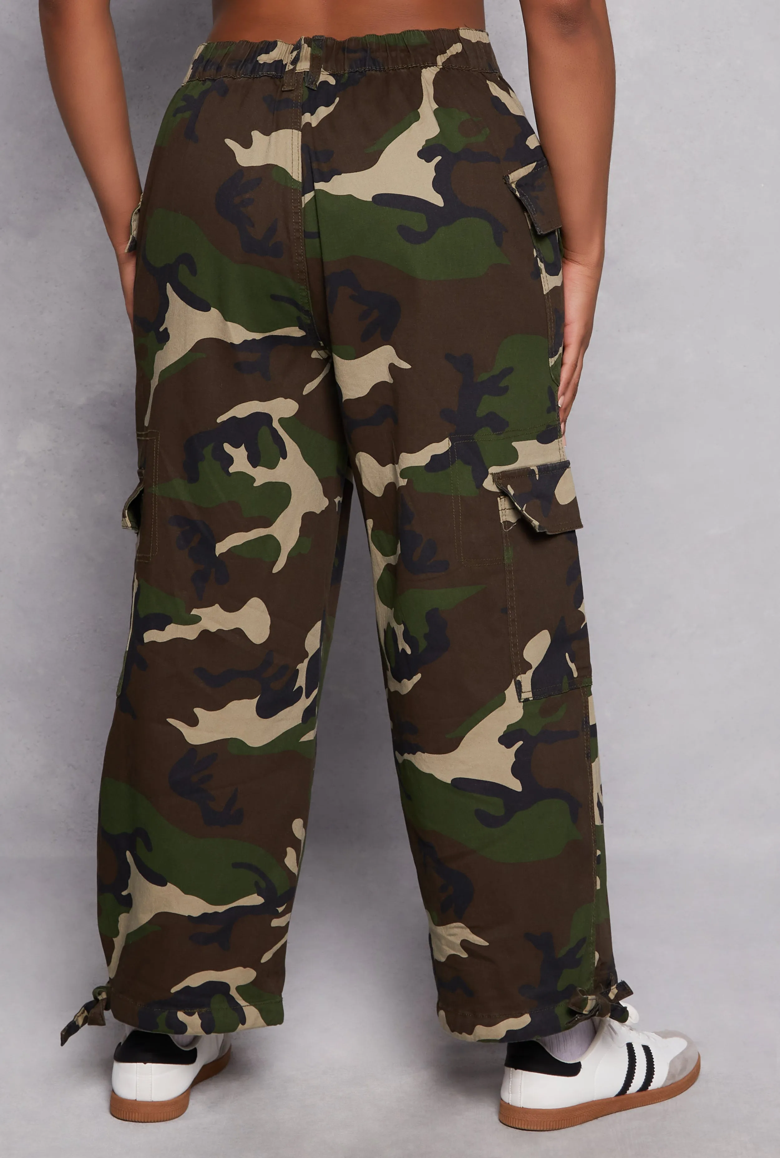 Plus Size Almost Famous Twill Camo Pants sold by Rainbow product image thumbnail 3