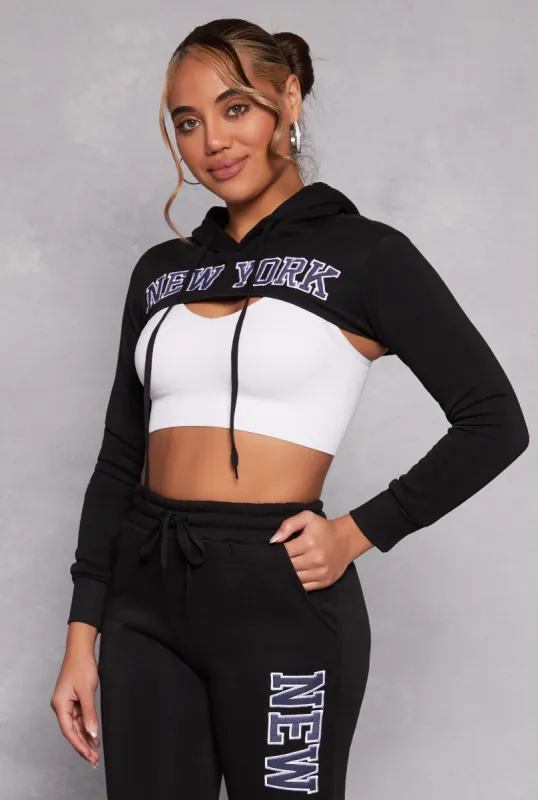New York Hooded Shrug sold by Rainbow
