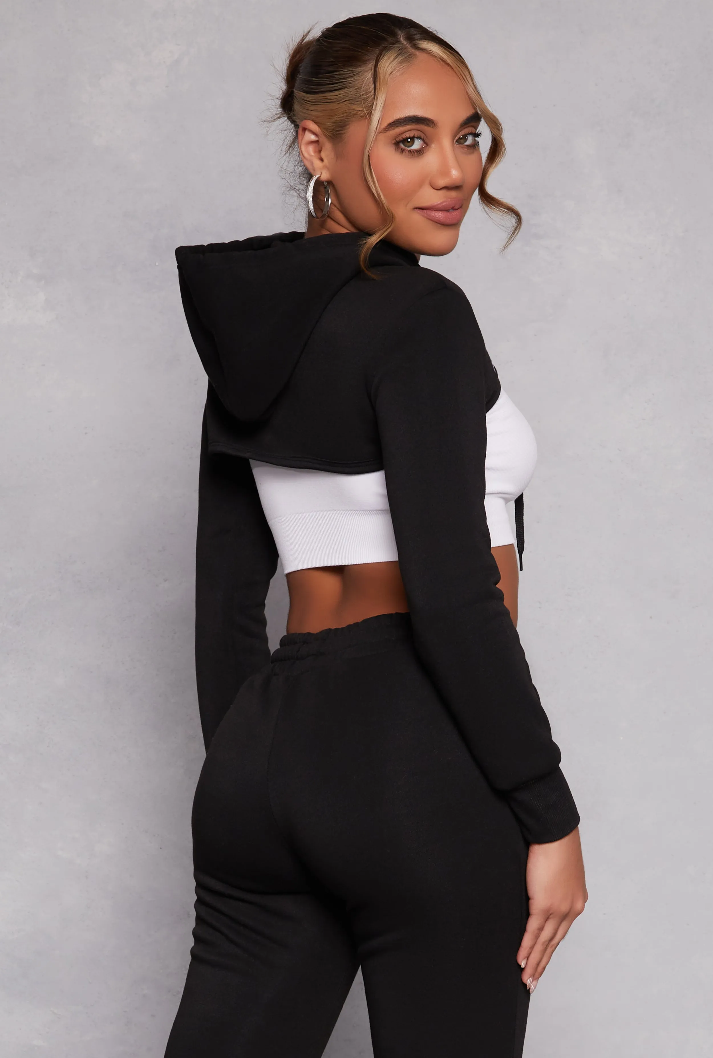 New York Hooded Shrug sold by Rainbow product image thumbnail 3