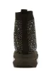 Rhinestone Slip On High Top Sneakers sold by Rainbow