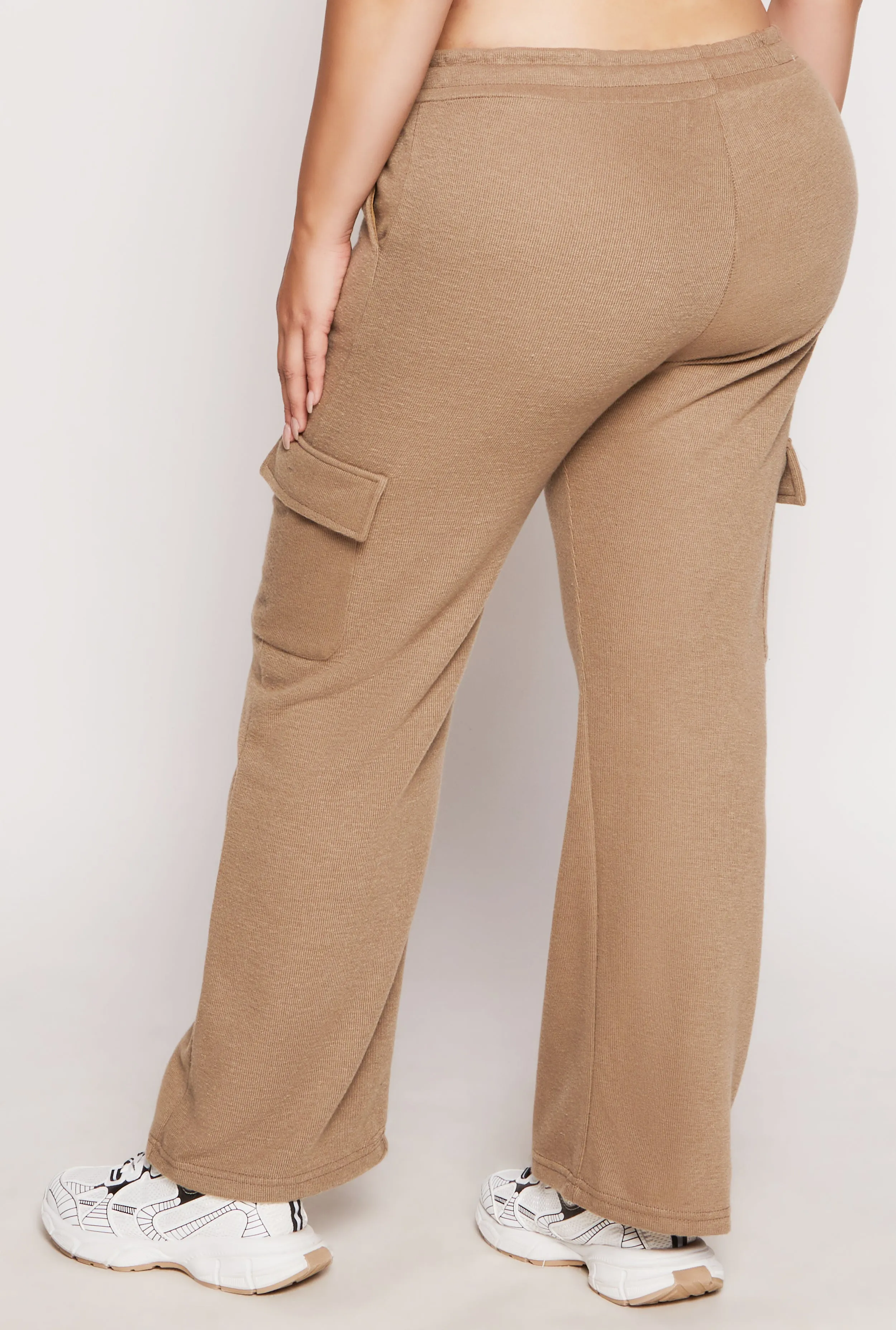 Plus Size Drawstring Cargo Sweatpants sold by Rainbow product image thumbnail 3