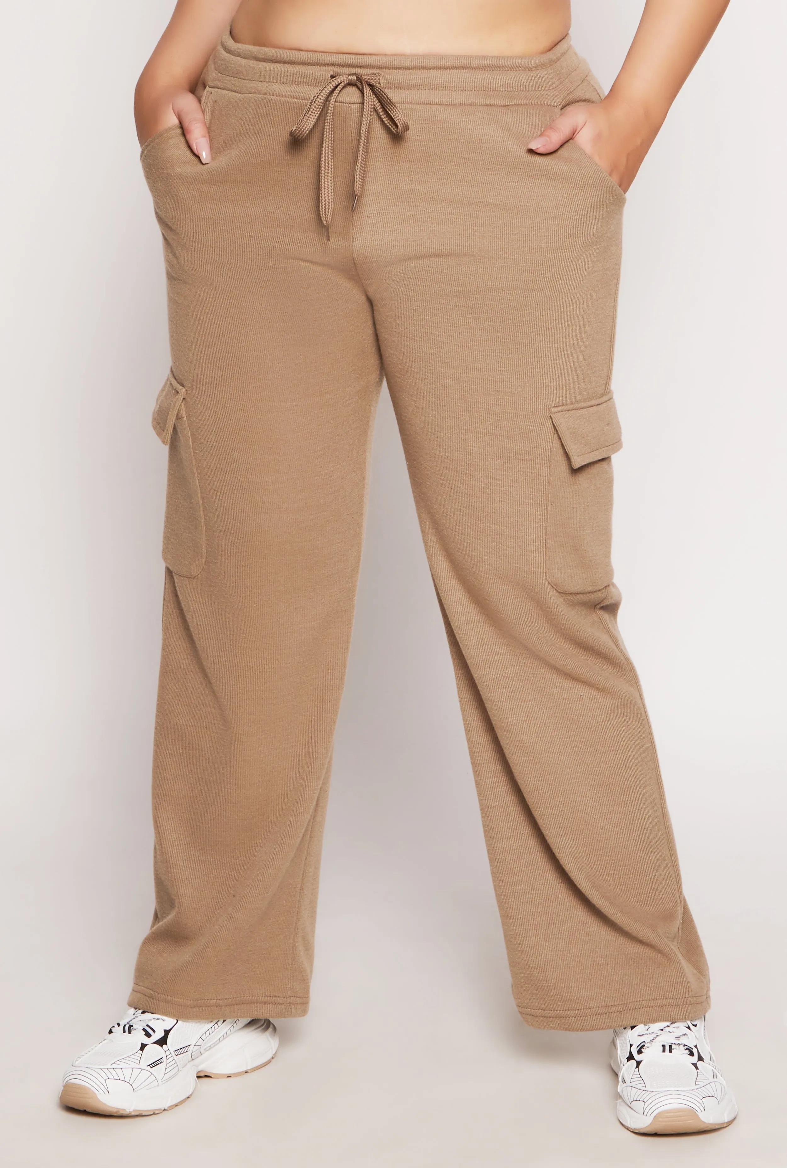 Plus Size Drawstring Cargo Sweatpants sold by Rainbow product image thumbnail 2