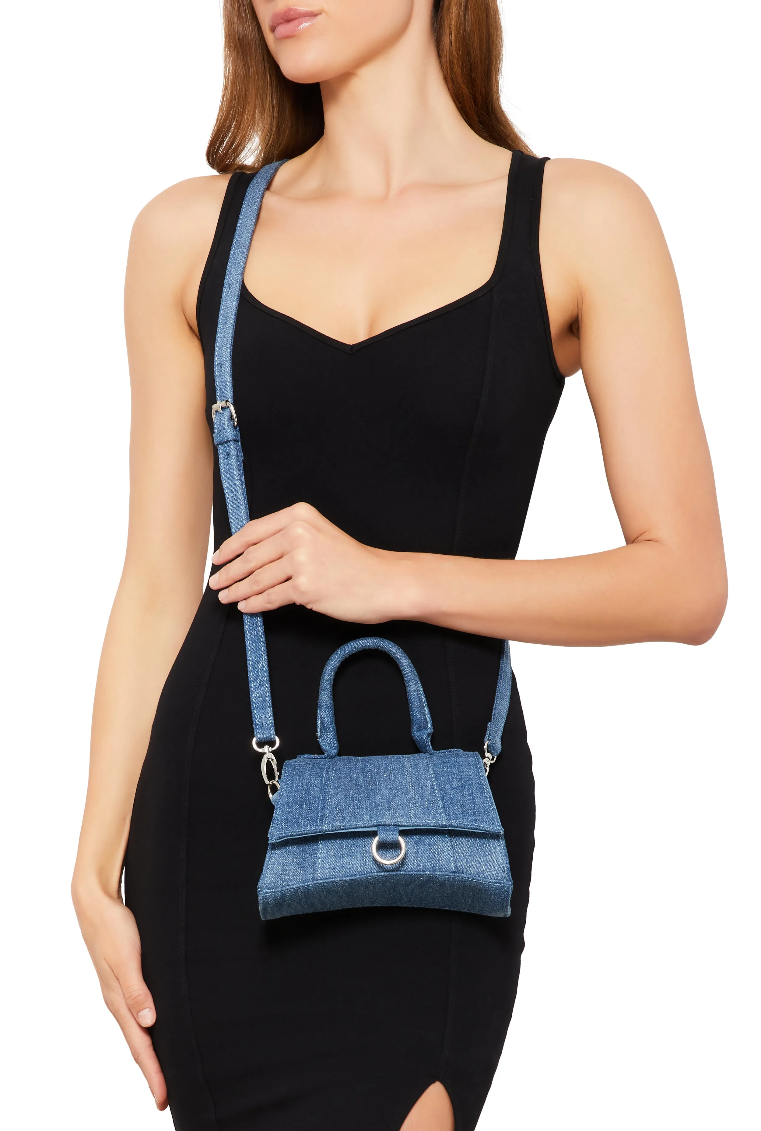 Denim Convertible Crossbody Bag sold by Rainbow product image thumbnail 2