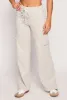Drawstring Cargo Pocket Sweatpants sold by Rainbow