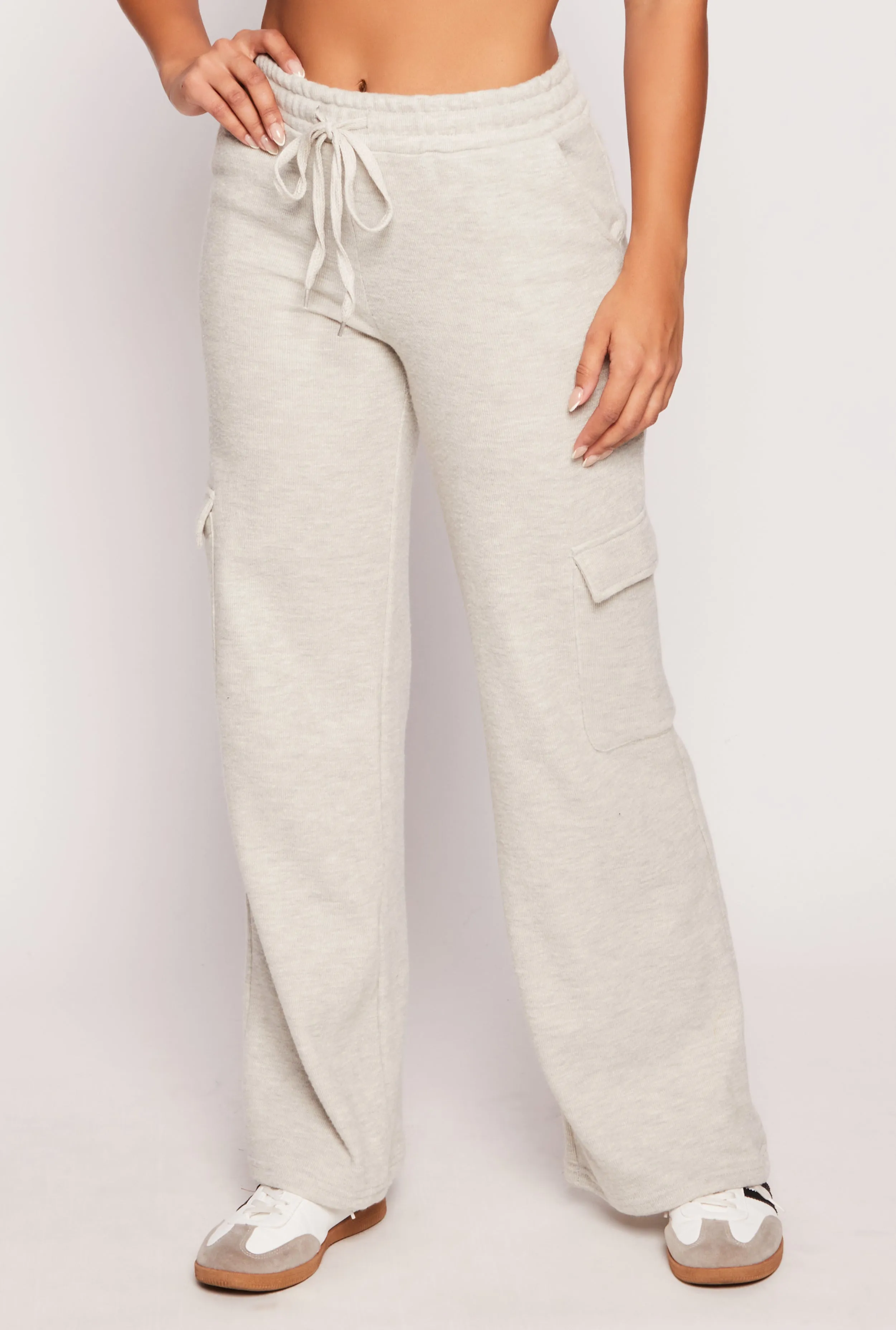 Drawstring Cargo Pocket Sweatpants sold by Rainbow product image thumbnail 2
