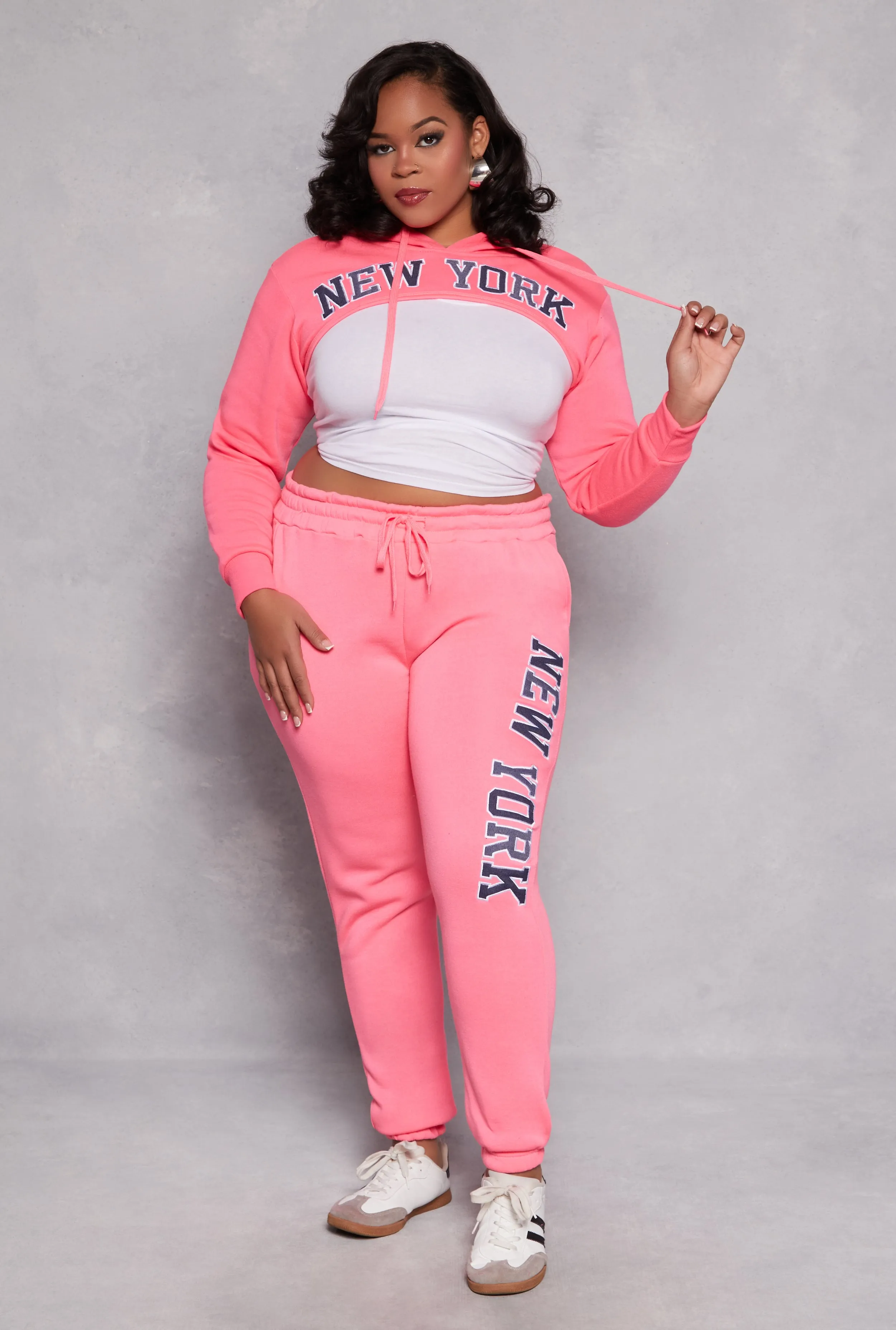 Plus Size New York Bolero Sweatshirt sold by Rainbow product image thumbnail 2