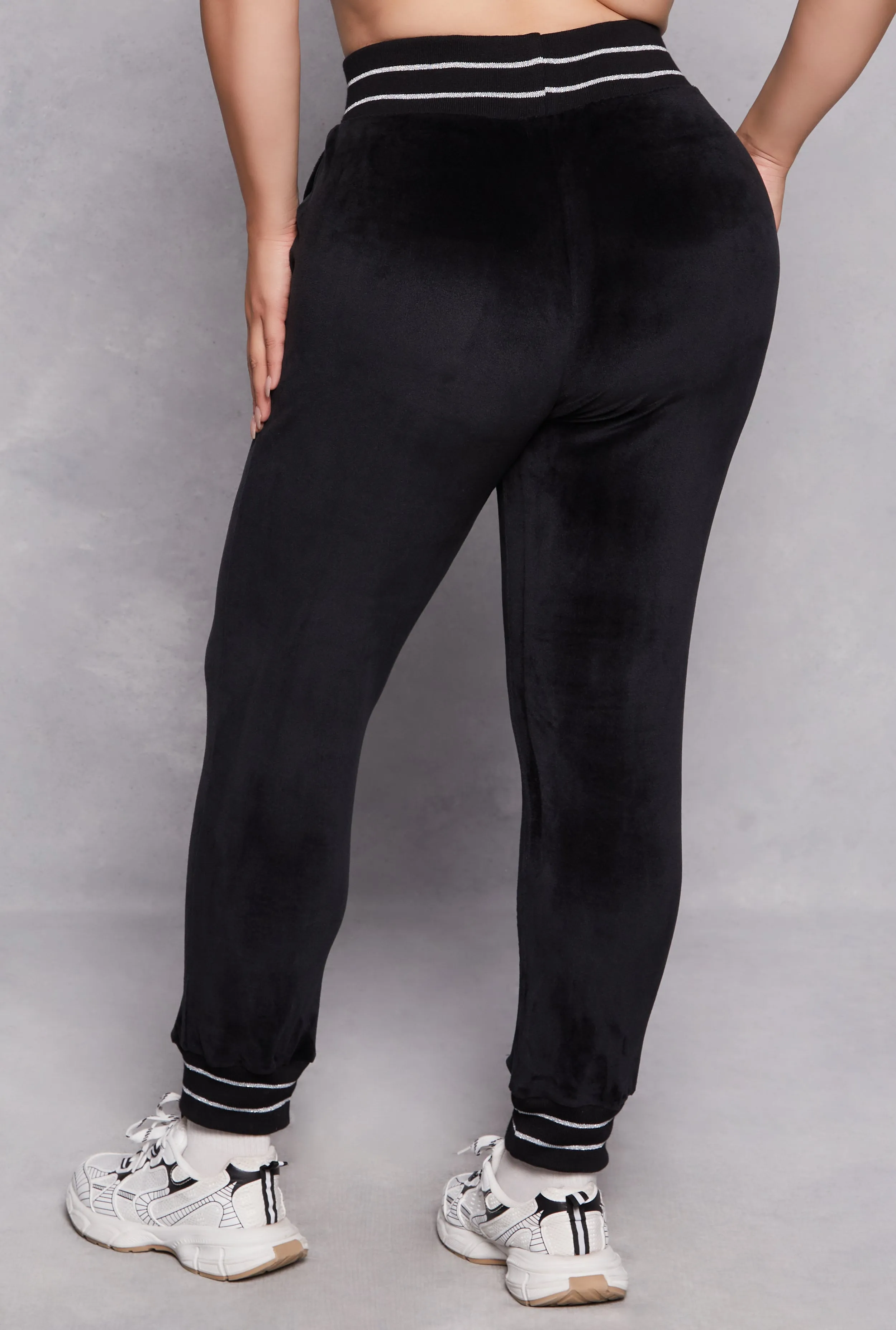 Plus Size Rocawear Velour Joggers sold by Rainbow product image thumbnail 3