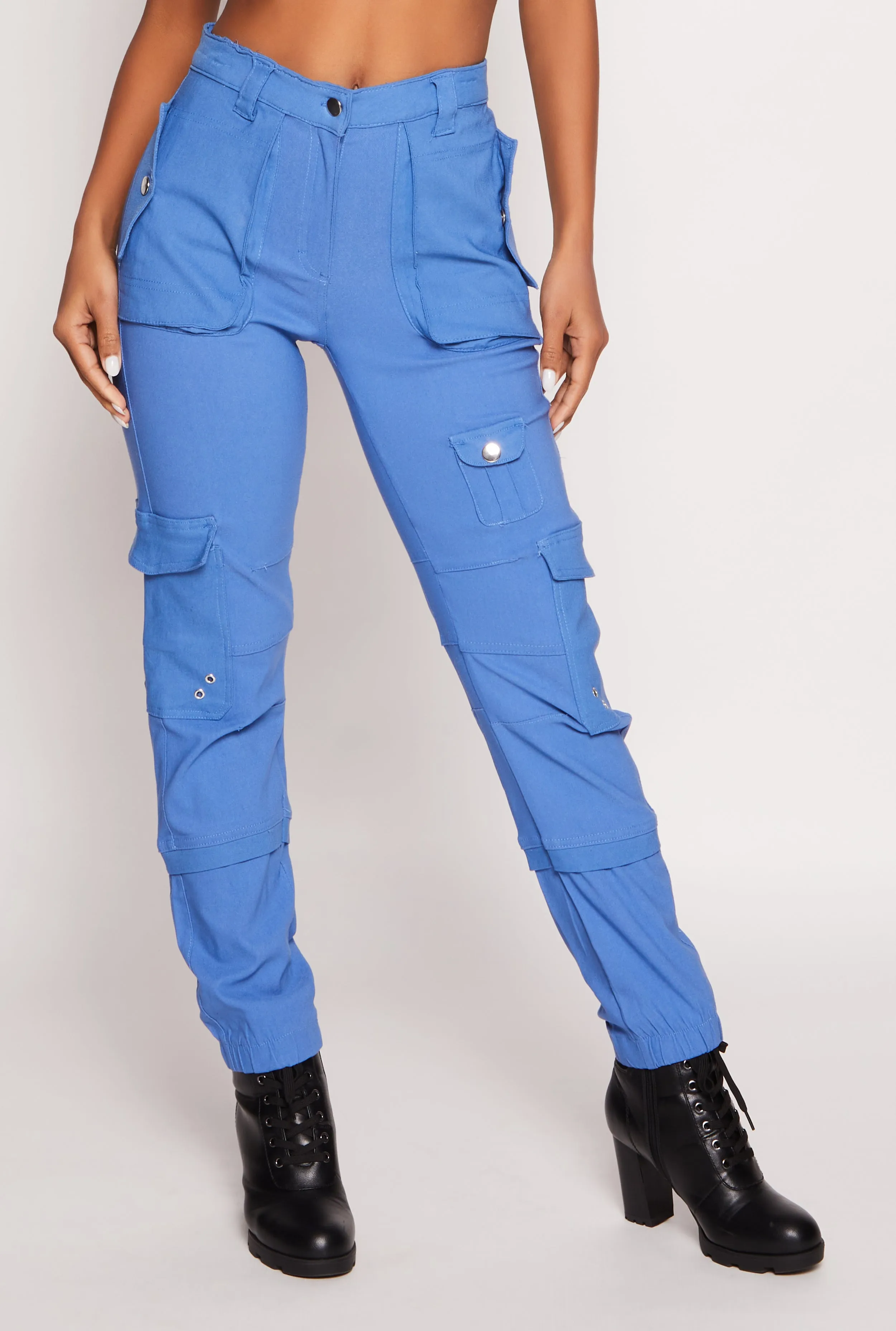Hyperstretch High Waisted Cargo Joggers sold by Rainbow product image thumbnail 2