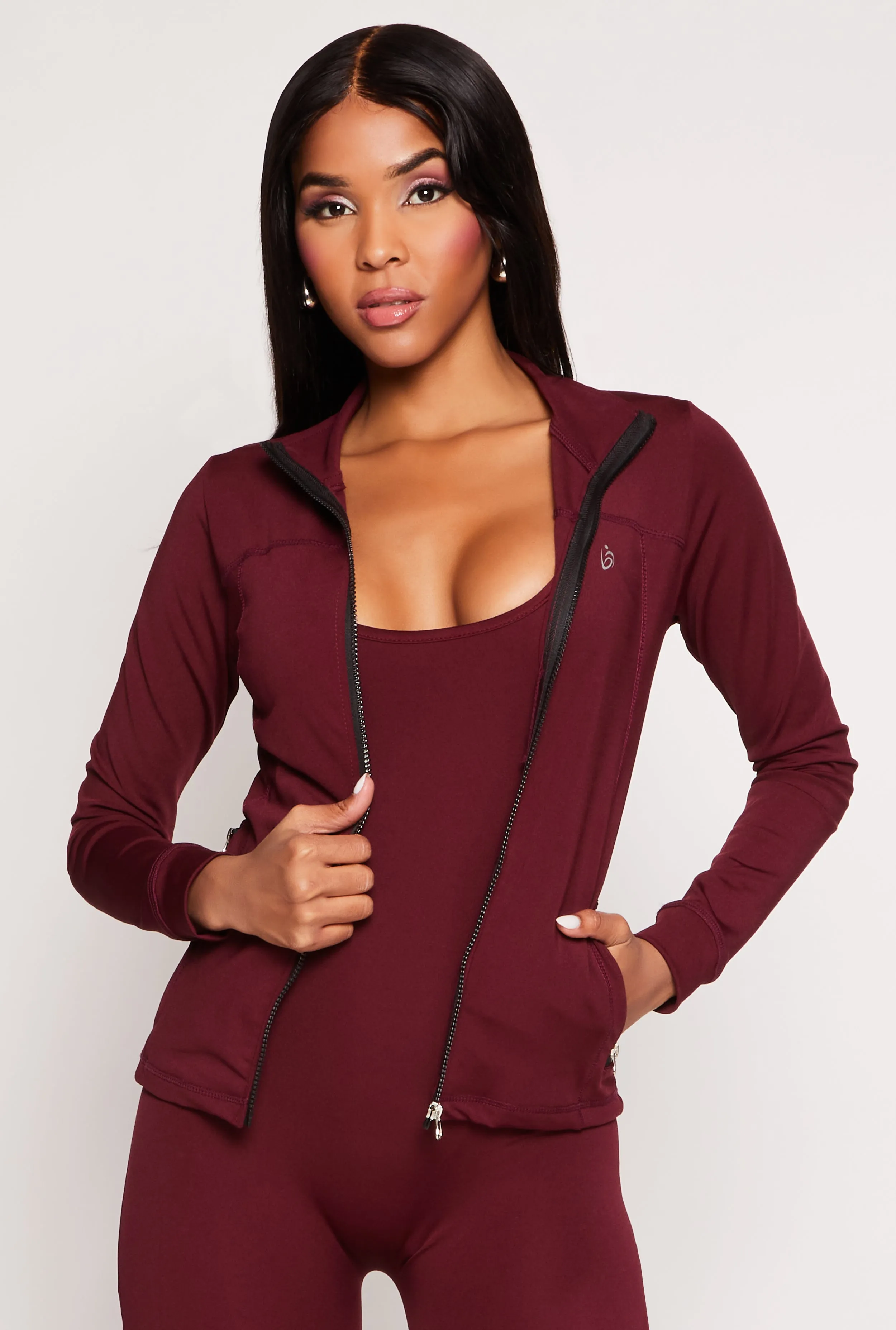 Zip Front Track Jacket sold by Rainbow