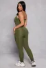 Activewear Scoop Neck Cami Catsuit sold by Rainbow