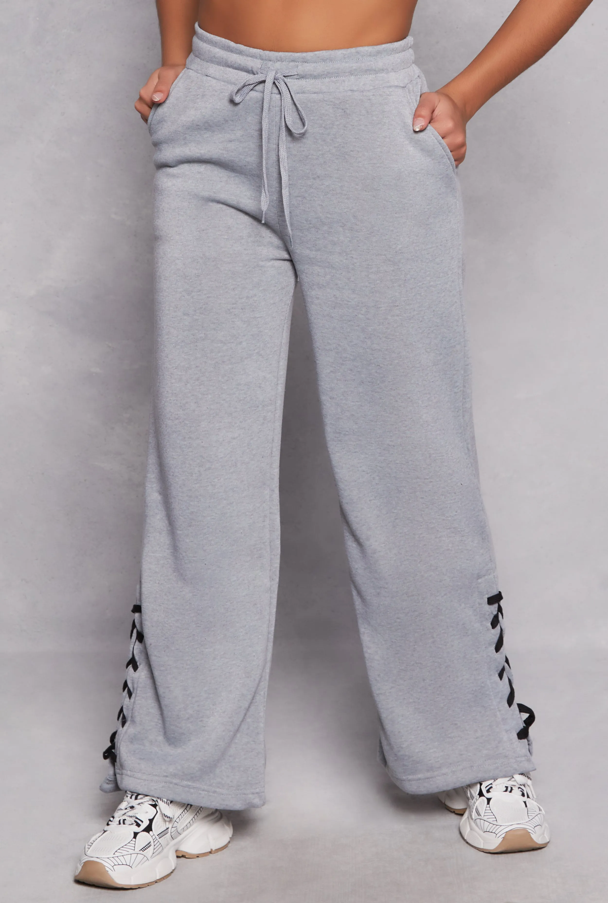Lace Up Side Sweatpants sold by Rainbow product image thumbnail 2