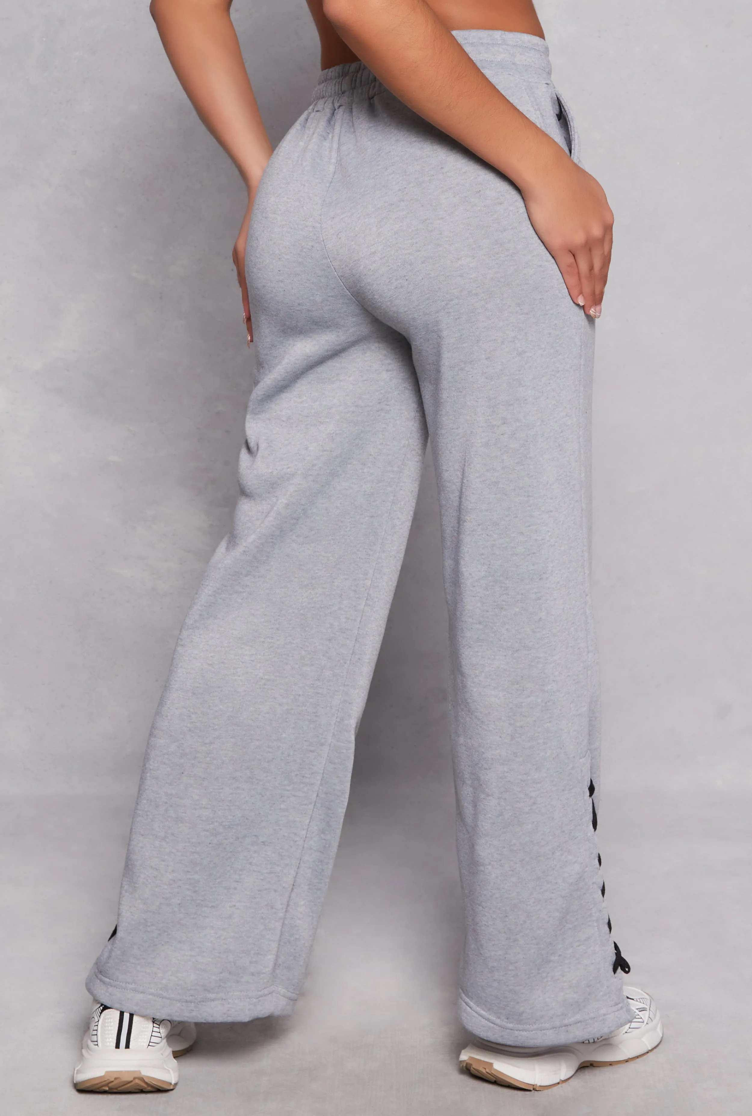 Lace Up Side Sweatpants sold by Rainbow product image thumbnail 3