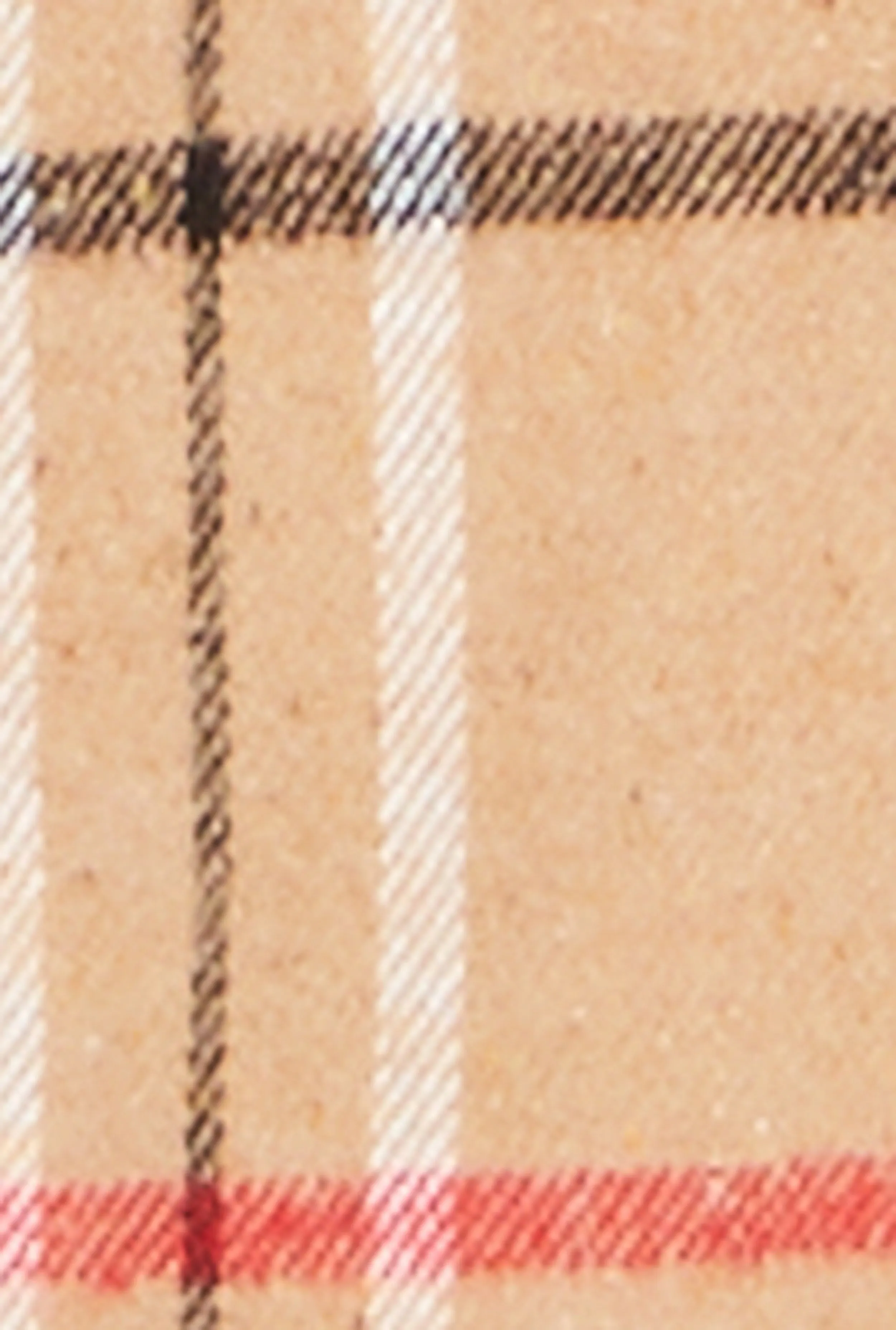 Plus Size Flannel Plaid Button Front Shacket sold by Rainbow product image thumbnail 4