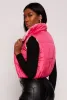 Nylon Contrast Puffer Cropped Vest sold by Rainbow