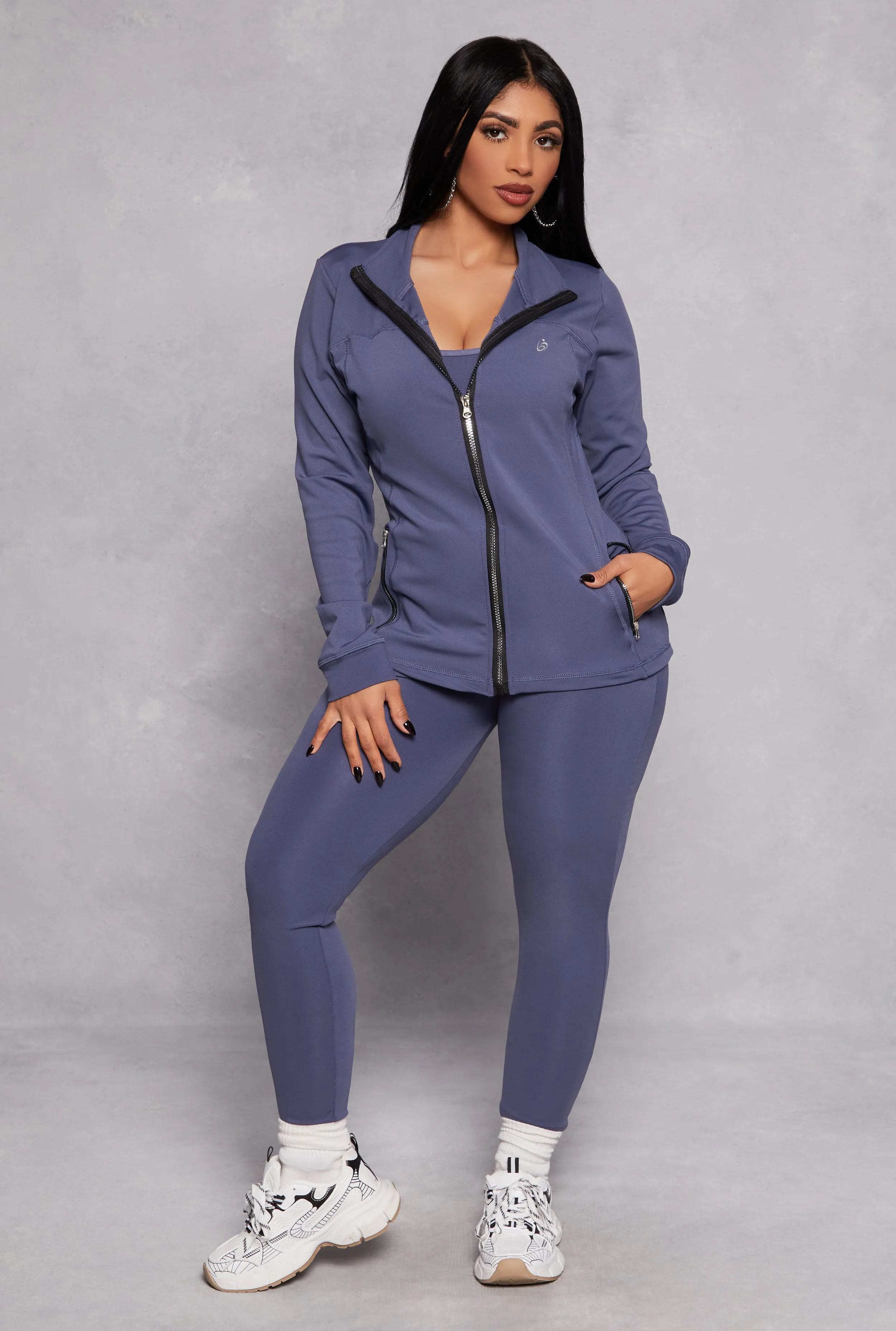 Activewear Scoop Neck Cami Catsuit sold by Rainbow product image thumbnail 2