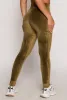 High Waisted Velour Drawstring Pants sold by Rainbow