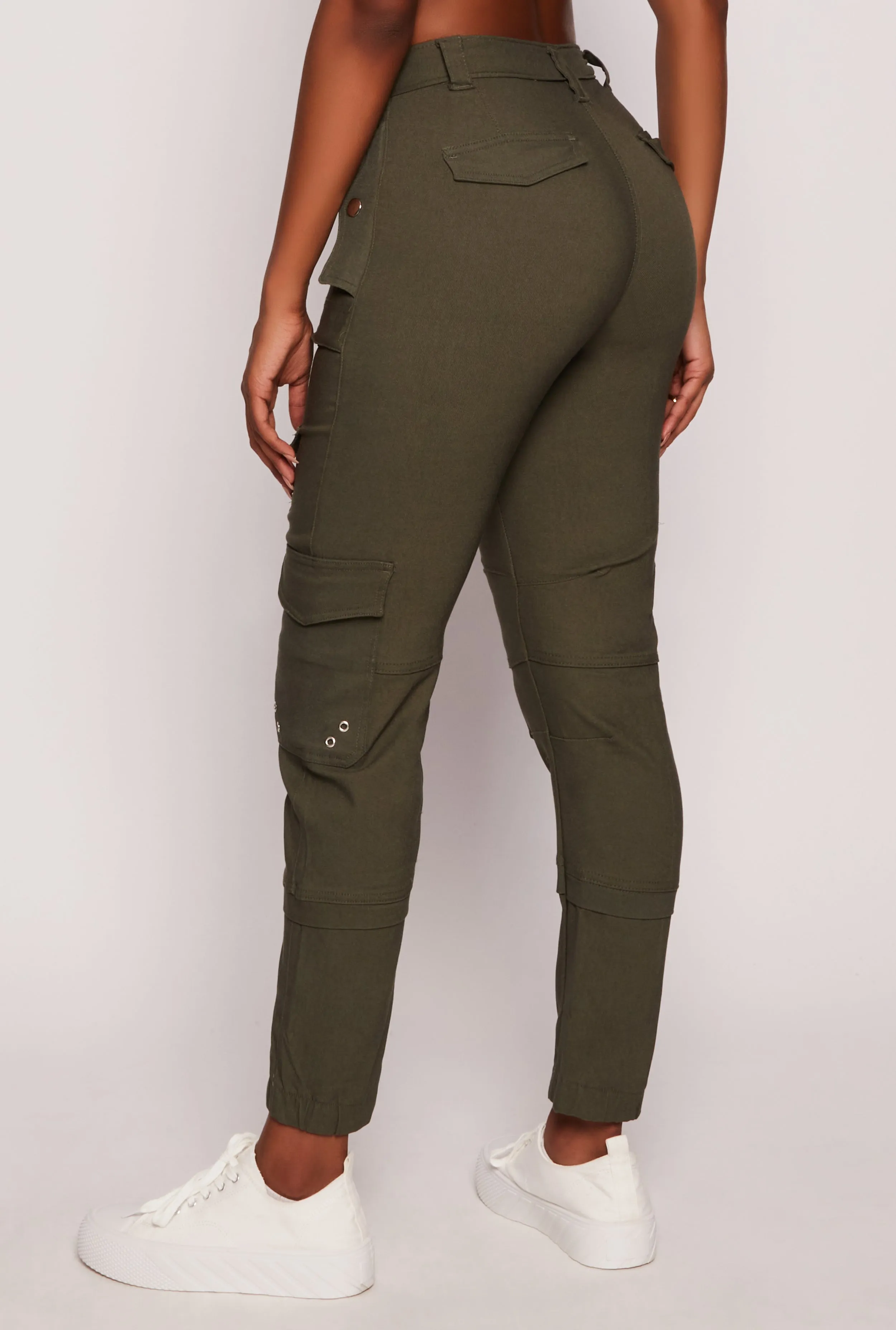 Hyperstretch High Waisted Cargo Joggers sold by Rainbow product image thumbnail 3