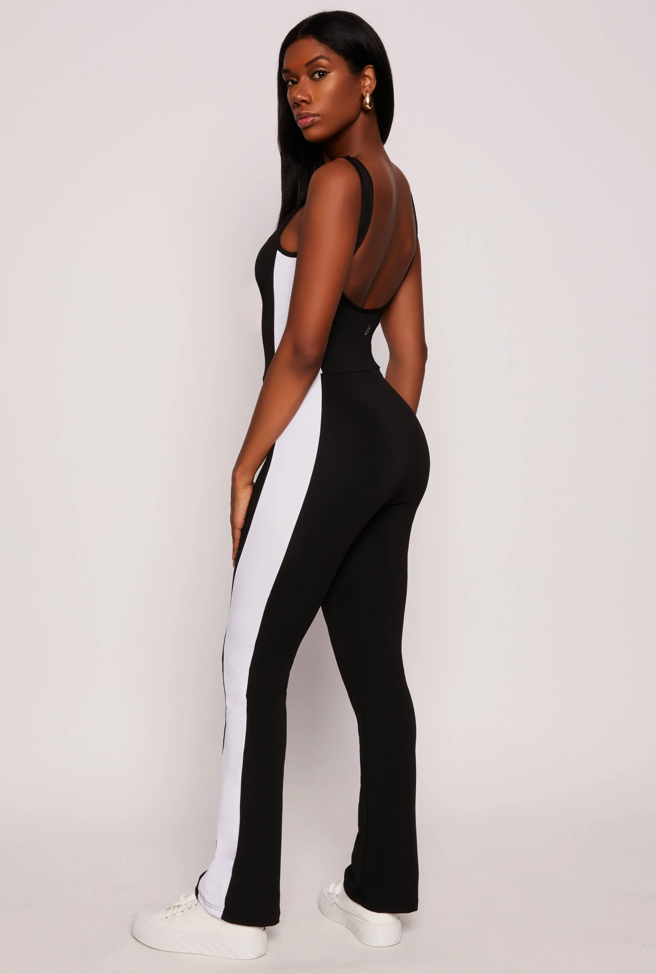 Side Stripe Detail Active Tank Catsuit sold by Rainbow product image thumbnail 3