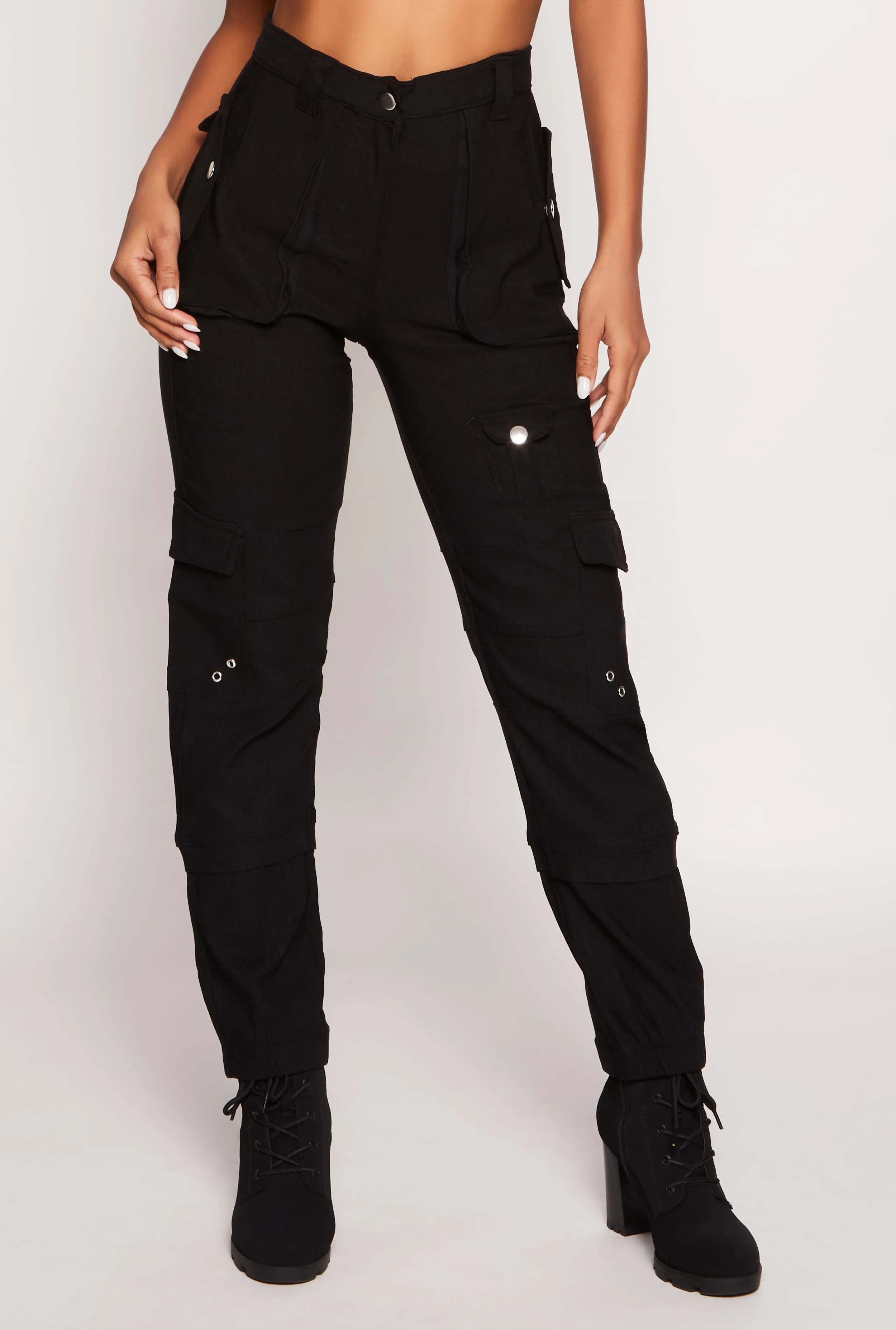 Hyperstretch High Waisted Cargo Joggers sold by Rainbow product image thumbnail 2