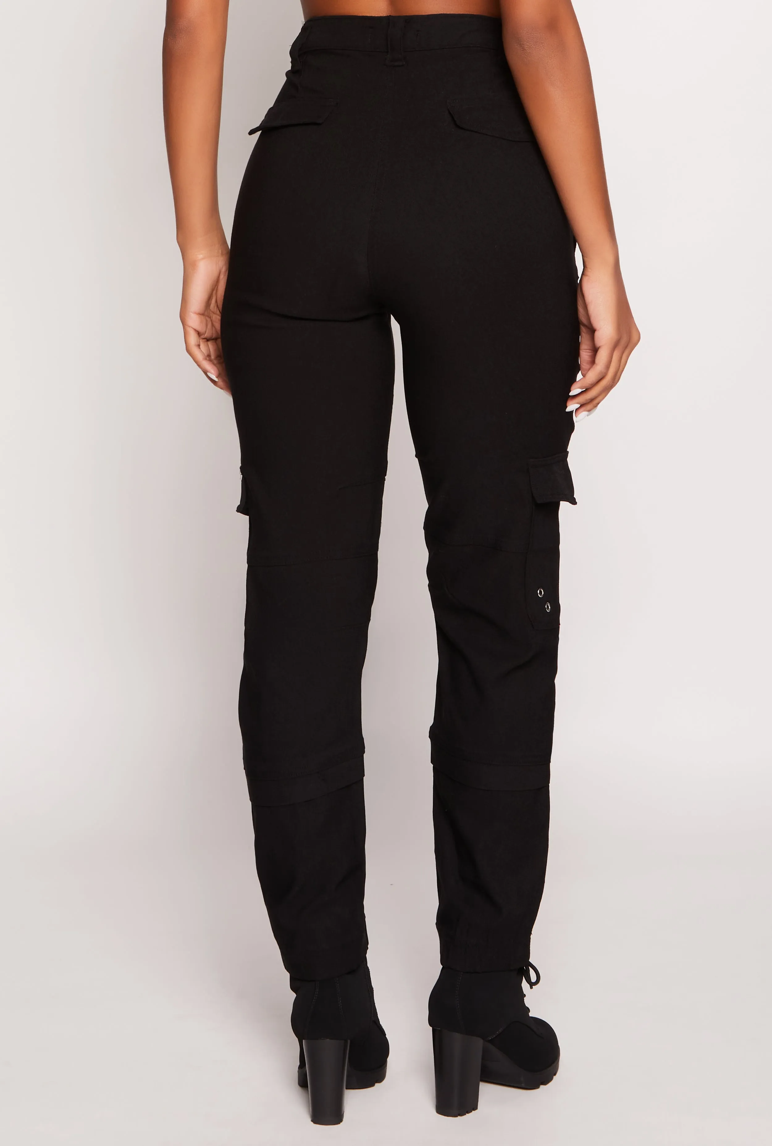 Hyperstretch High Waisted Cargo Joggers sold by Rainbow product image thumbnail 3