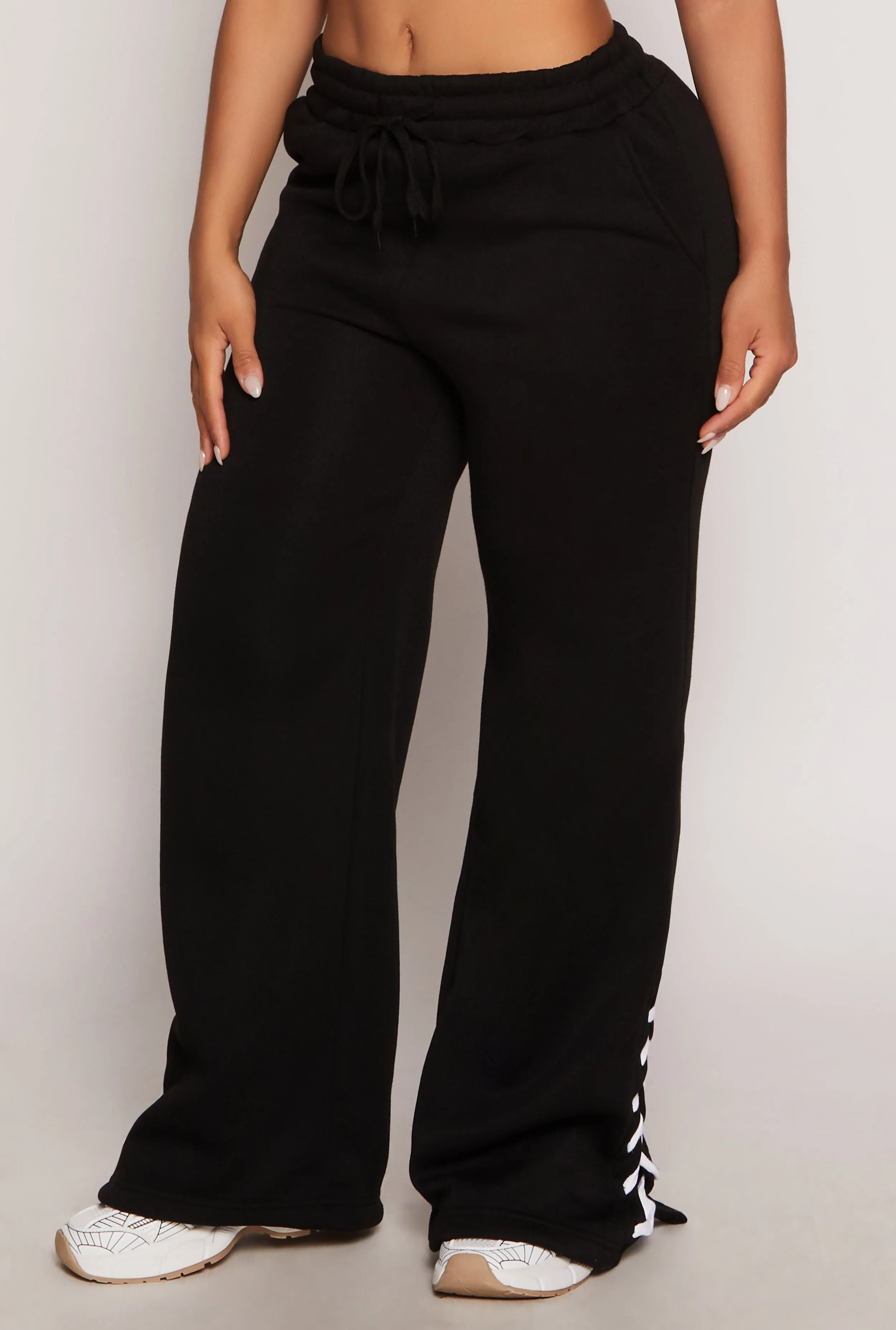 Lace Up Side Sweatpants sold by Rainbow product image thumbnail 2