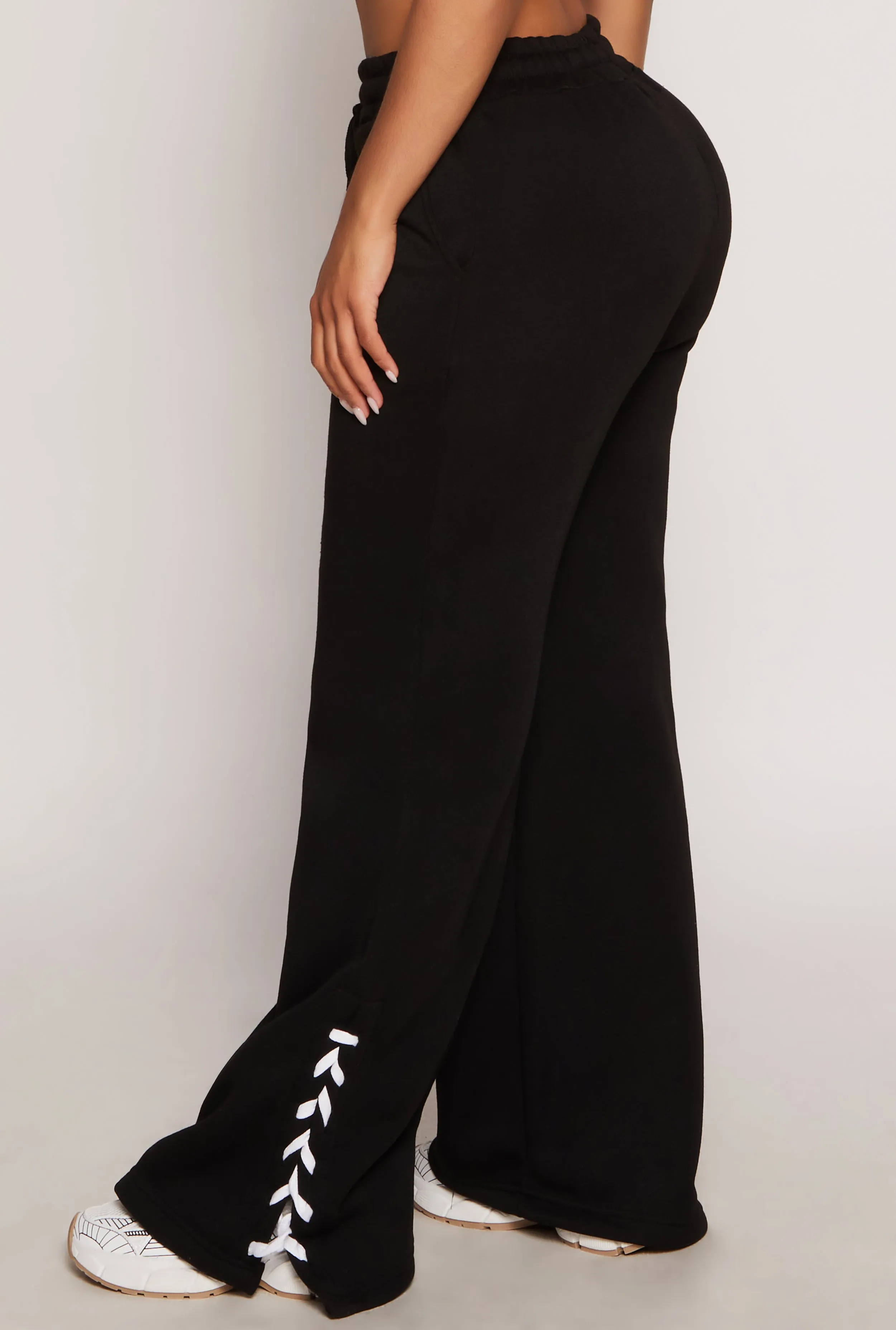 Lace Up Side Sweatpants sold by Rainbow product image thumbnail 3