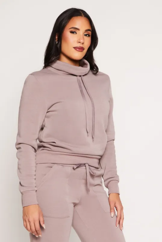 Funnel Neck Sweatshirt sold by Rainbow