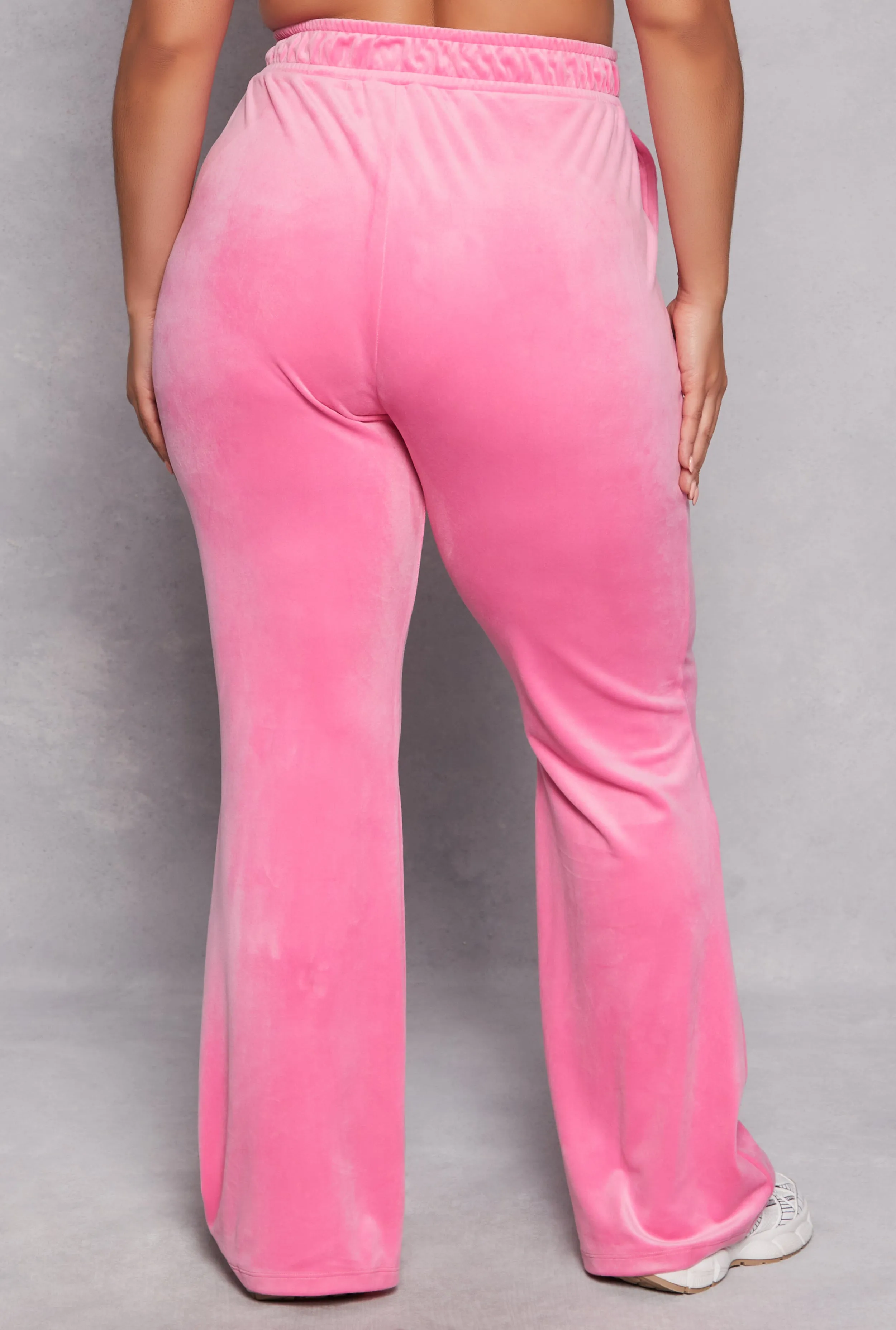 Plus Size Iris Velour Pintuck Sweatpants sold by Rainbow product image thumbnail 3