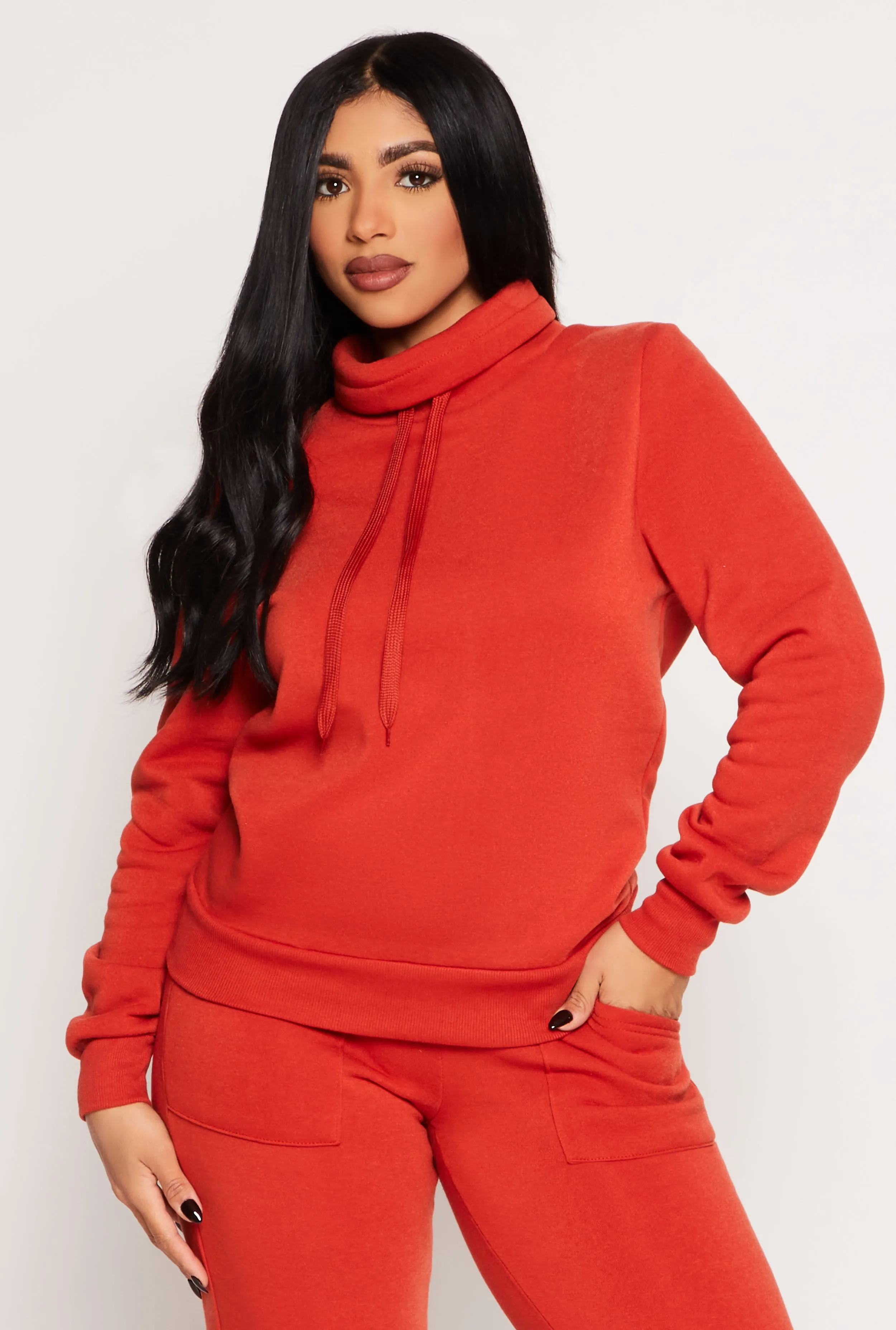 Funnel Neck Sweatshirt sold by Rainbow