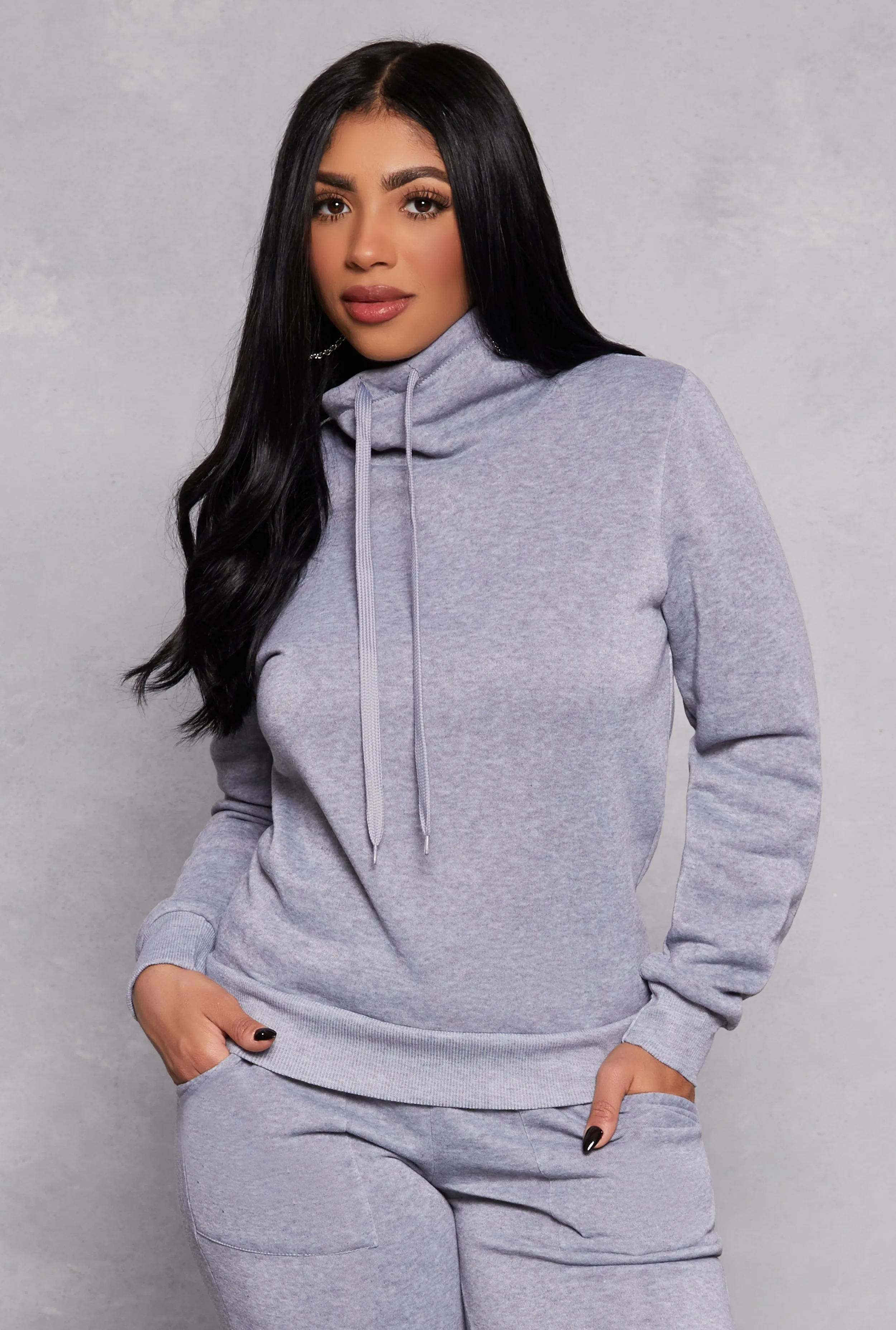 Funnel Neck Sweatshirt sold by Rainbow