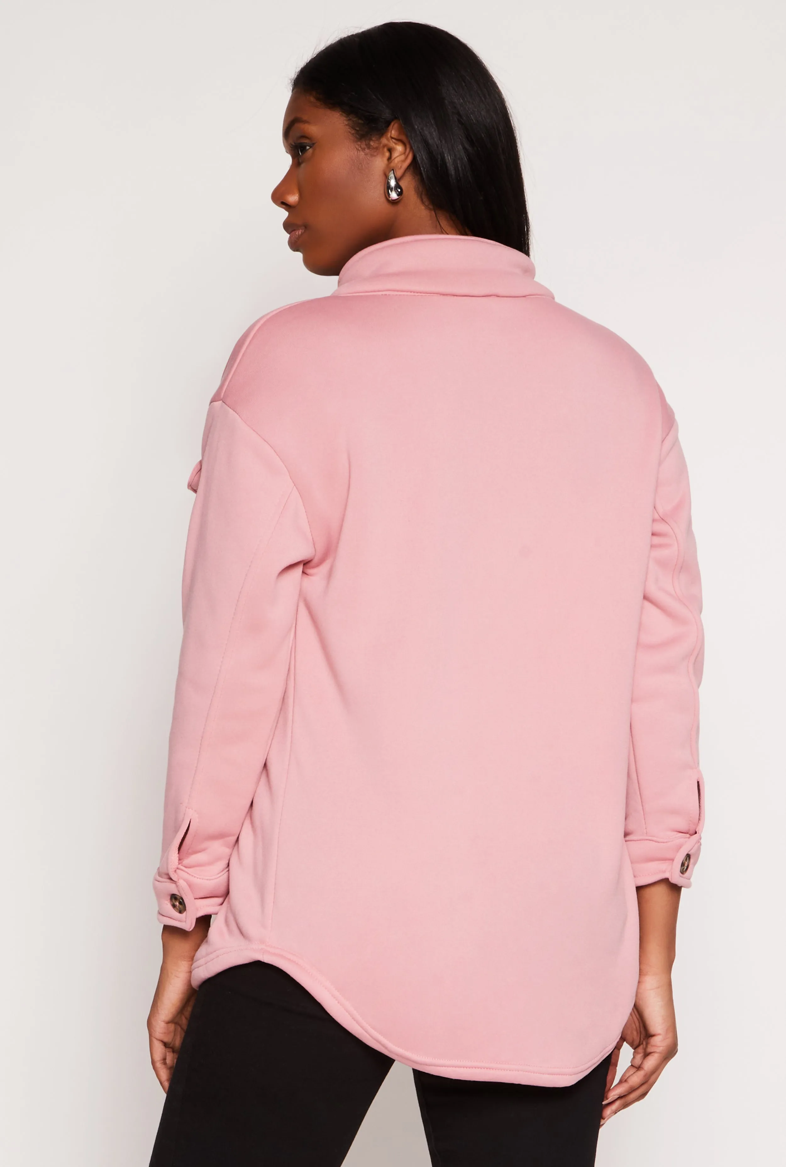 Sherpa Lined Shacket sold by Rainbow product image thumbnail 3